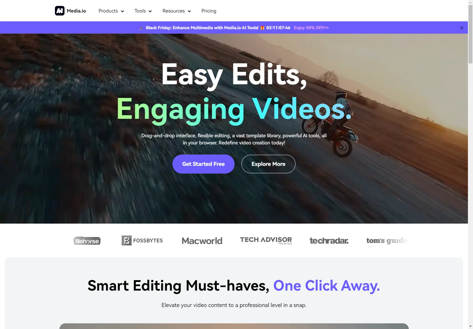 Media.io: AI-Powered Video, Audio & Image Editing Tools