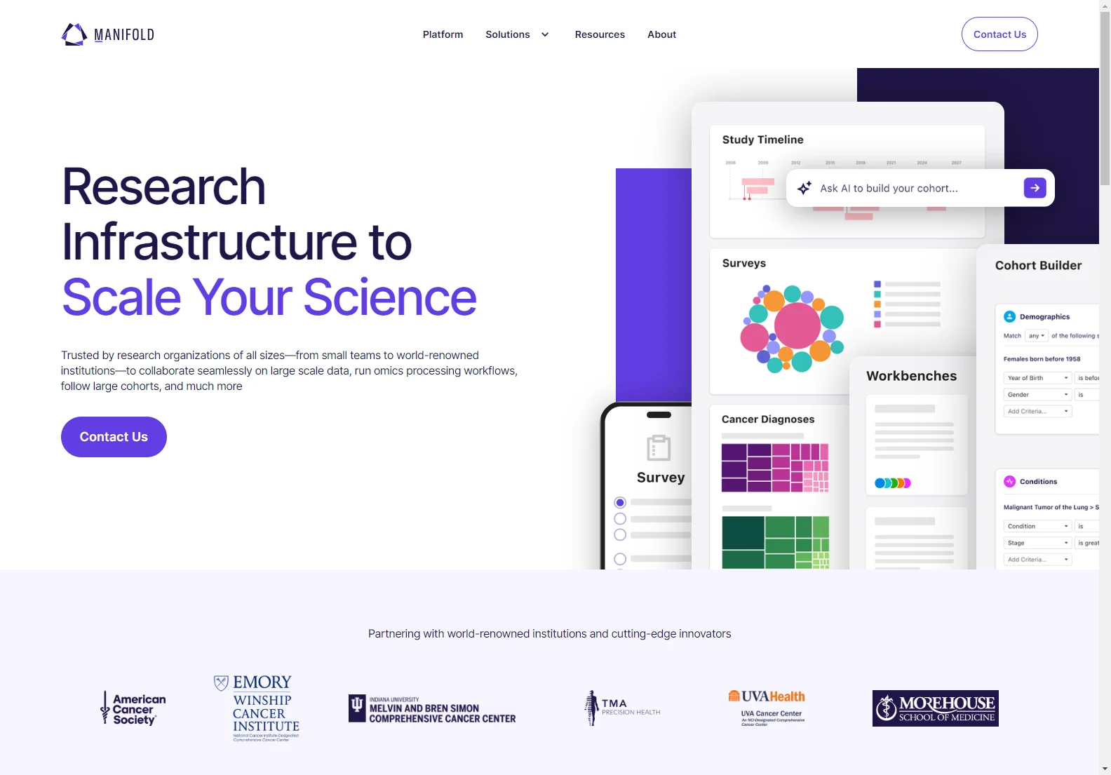 Manifold: Research Infrastructure to Scale Your Science