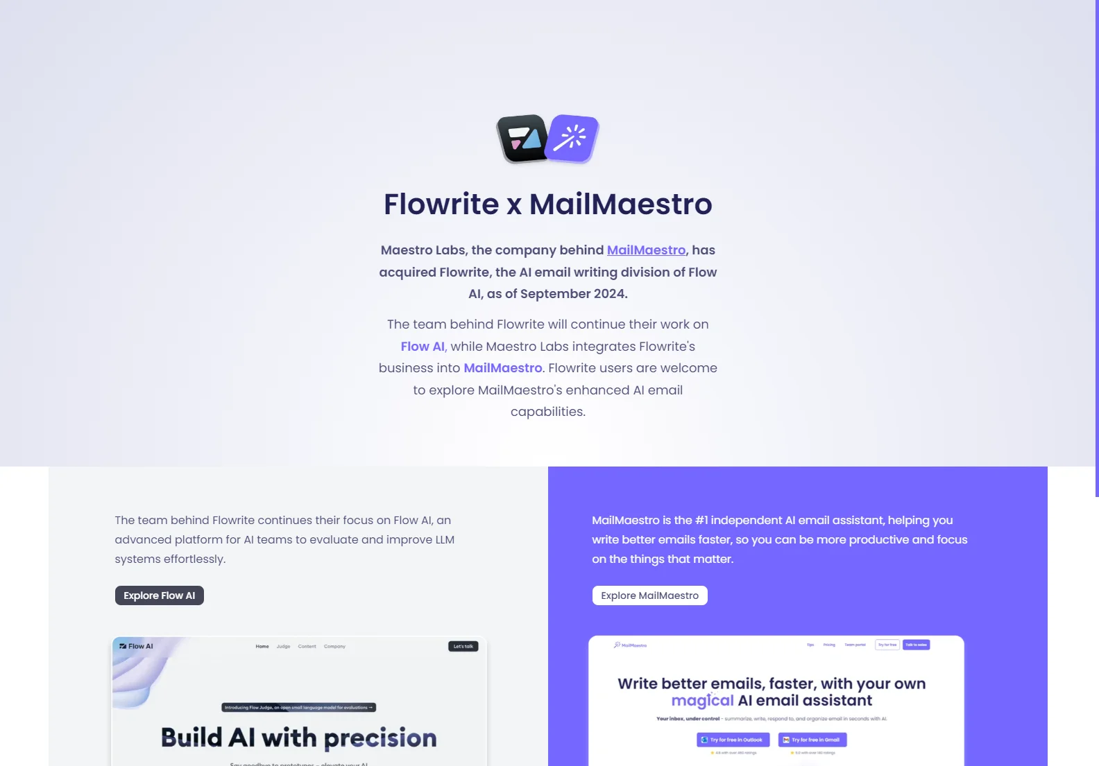 Flowrite & MailMaestro: Revolutionizing AI and Email Communication