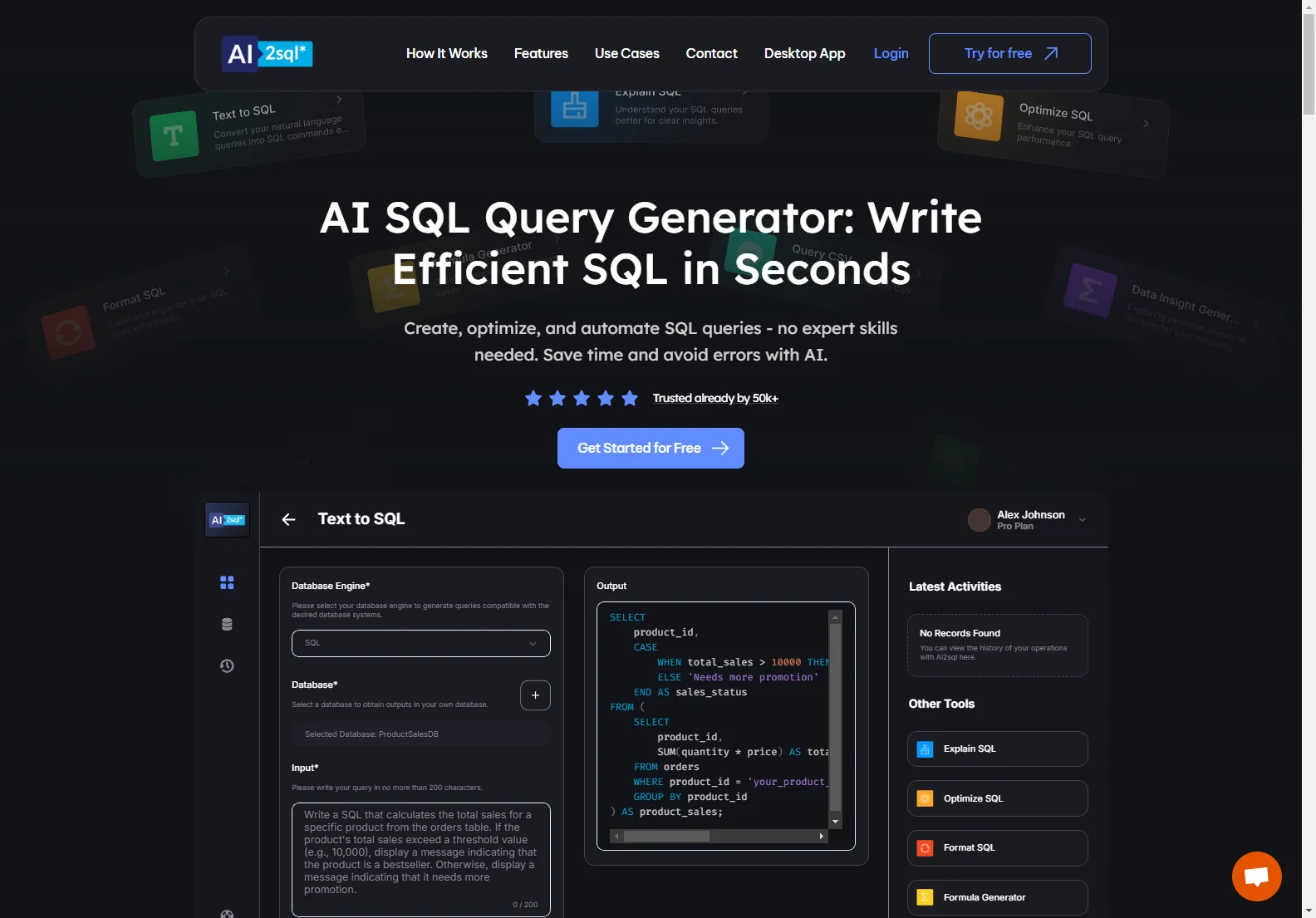 AI SQL Query Builder: Efficient Database Interaction