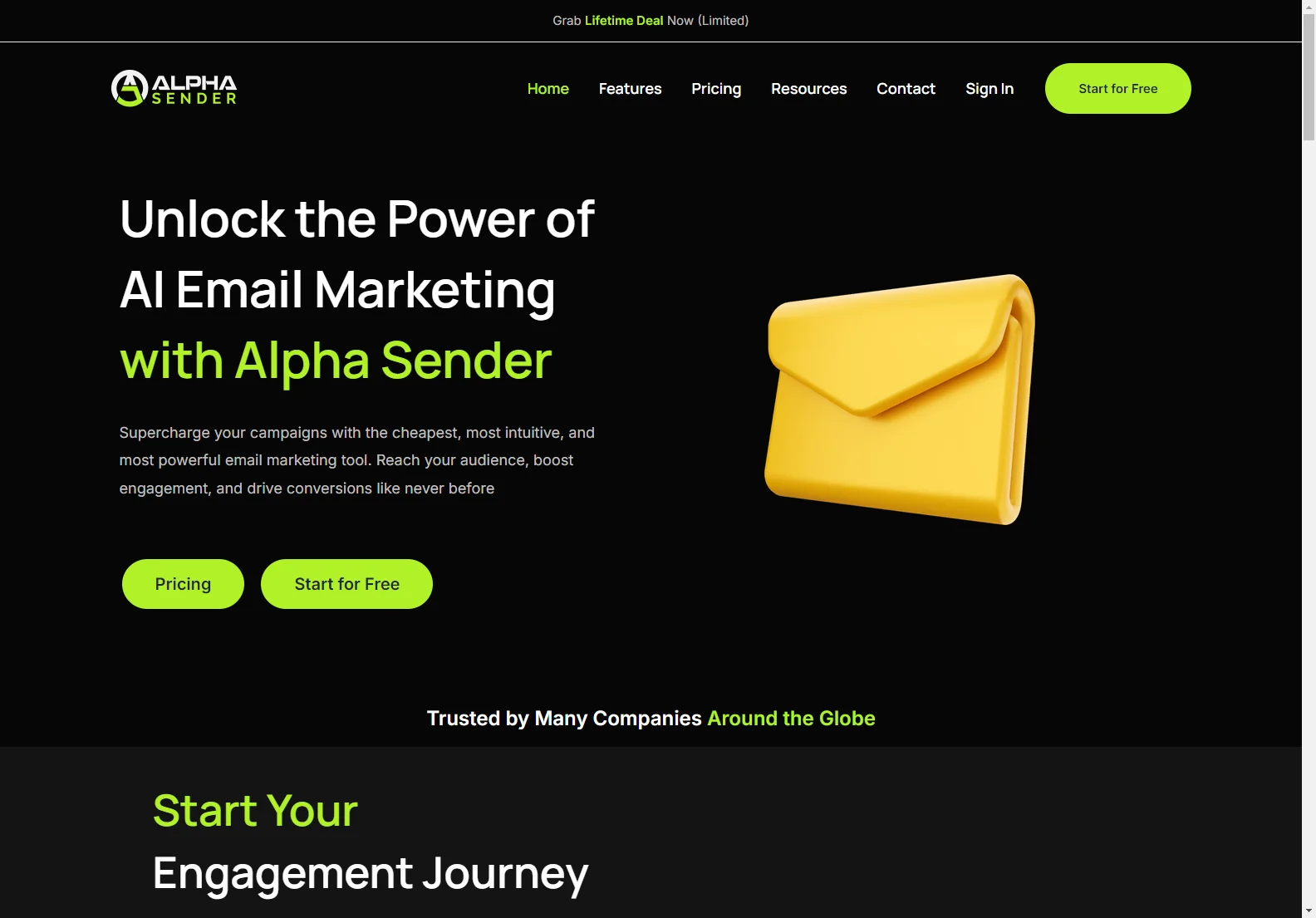 Alpha Sender: AI-Powered Email Marketing for Increased Engagement and Conversions