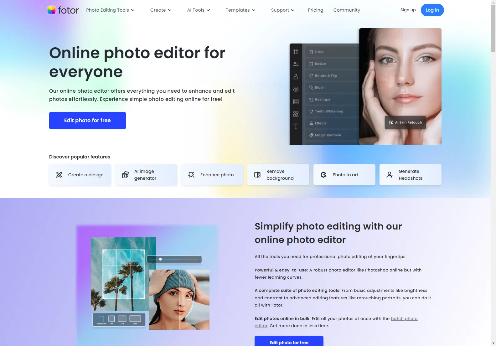 Fotor: AI-Powered Online Photo Editor for Stunning Visuals