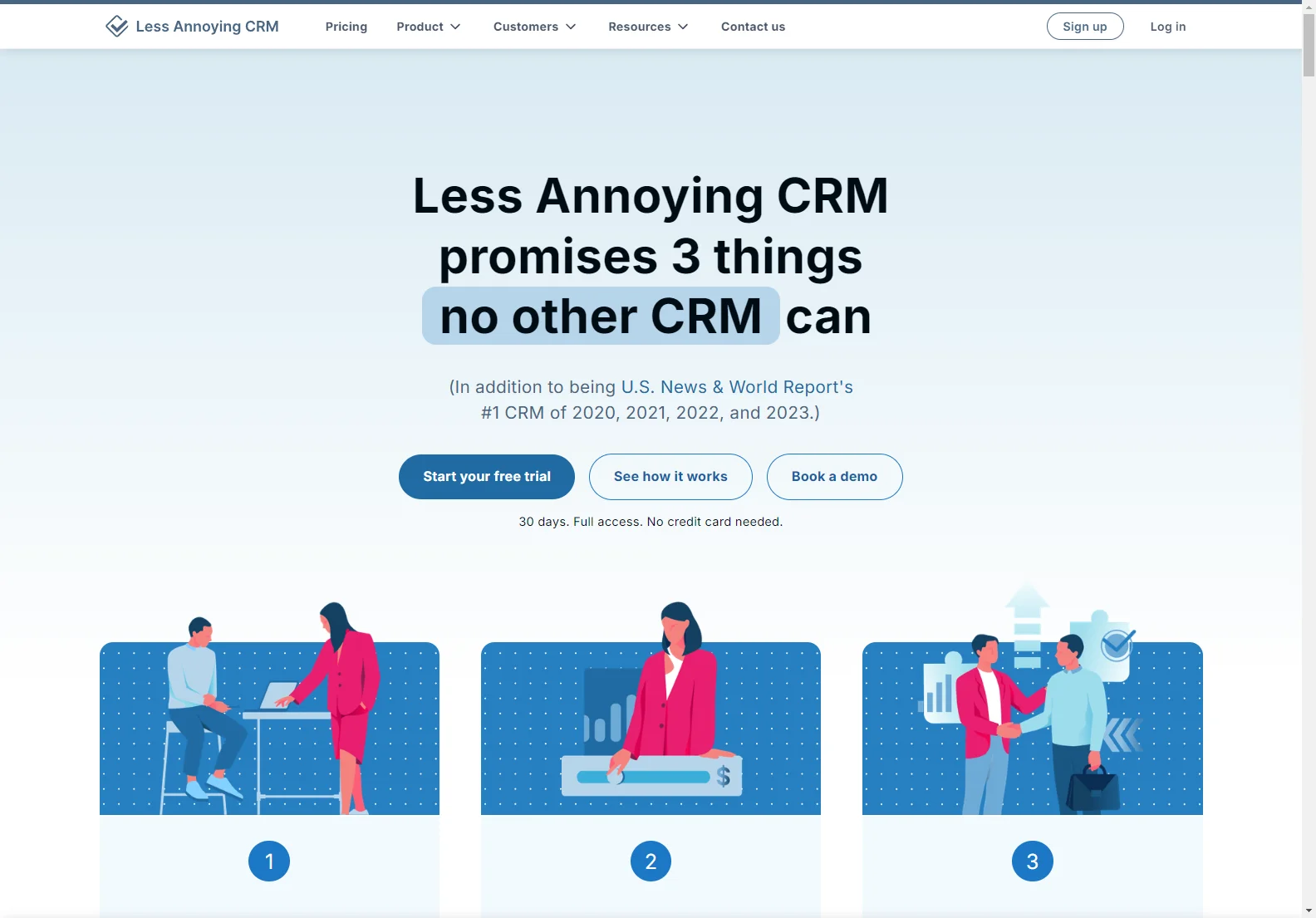 Less Annoying CRM: Simple & Affordable CRM for Small Businesses