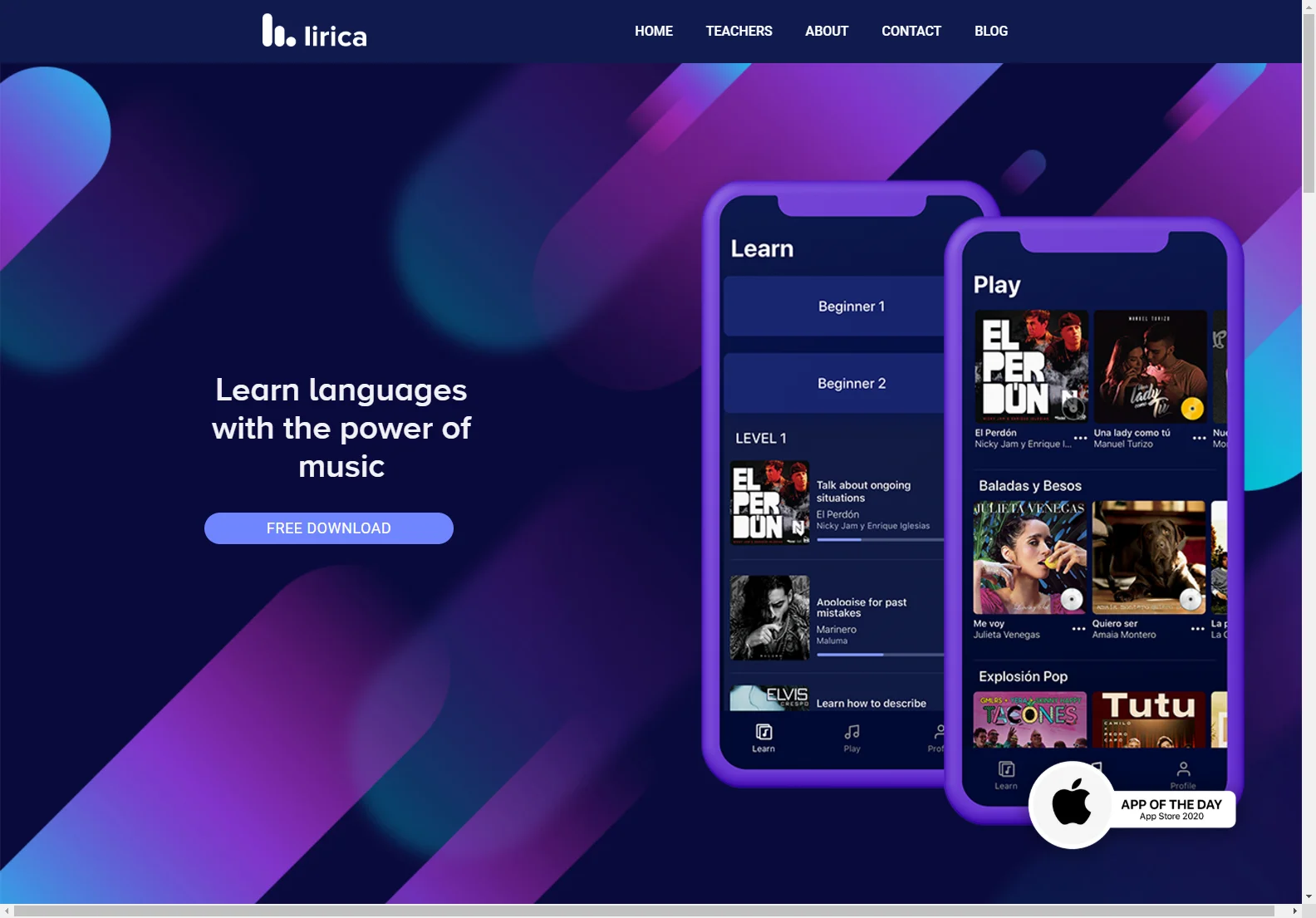 Lirica: Learn Languages with Music - Fun, Effective Language Learning App