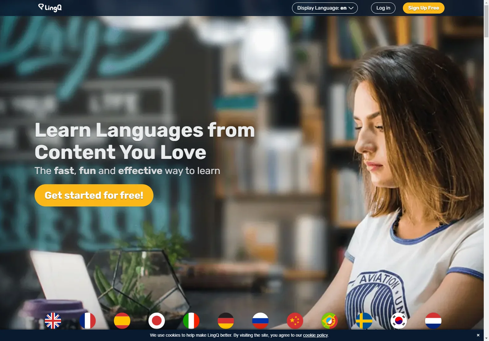 LingQ: Immersive Online Language Learning for Fluency