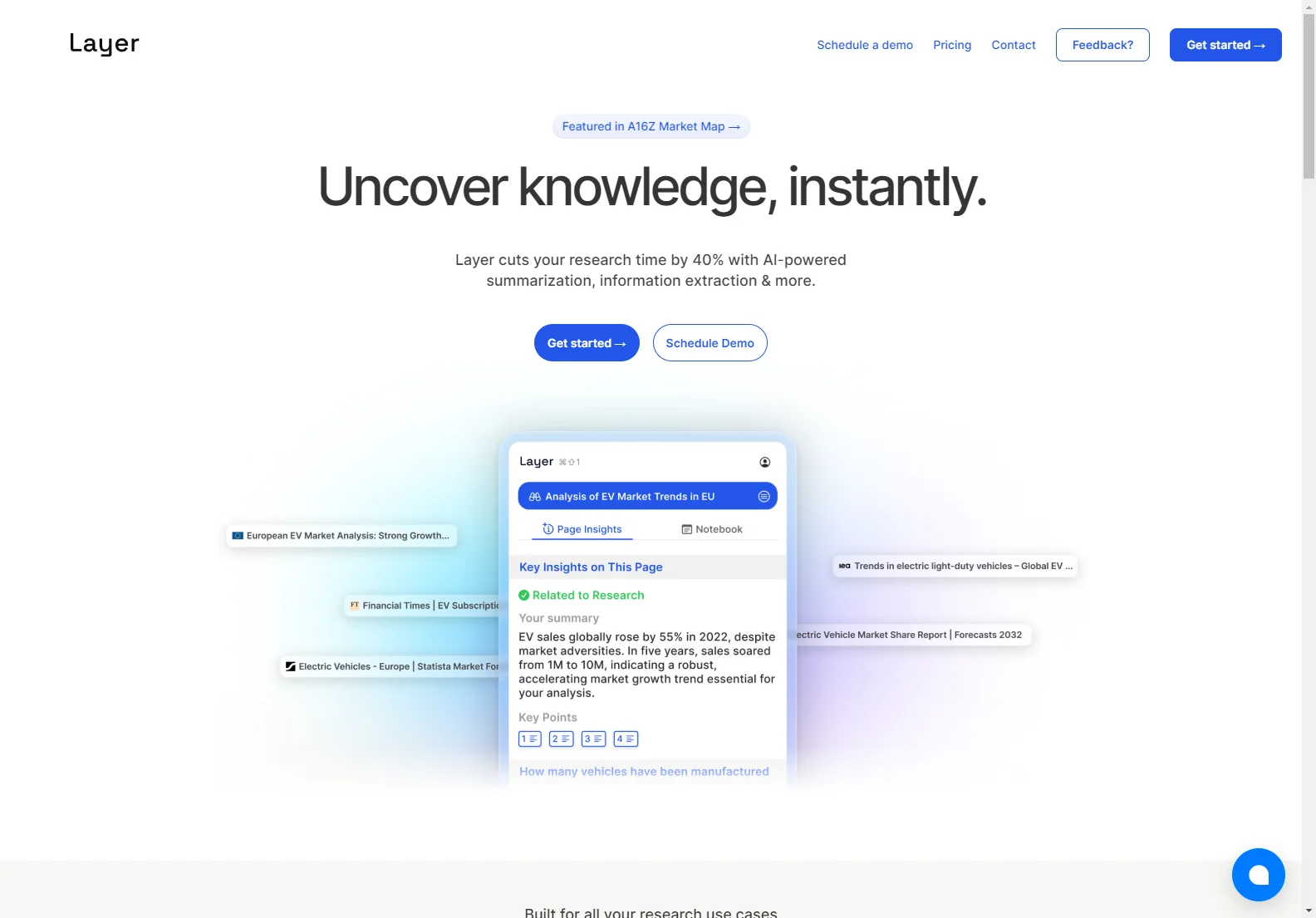 Layer: Your AI Research Copilot - 40% Faster Research with AI