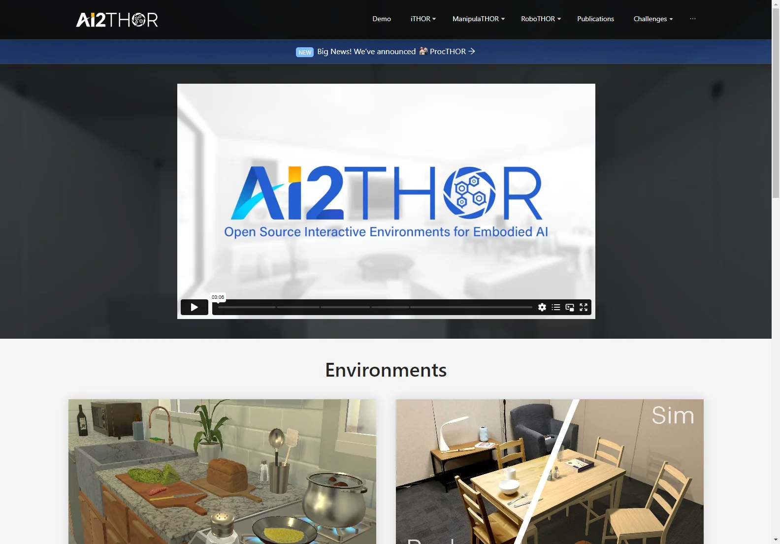 AI2-THOR: Revolutionizing AI Development with Advanced 3D Simulation