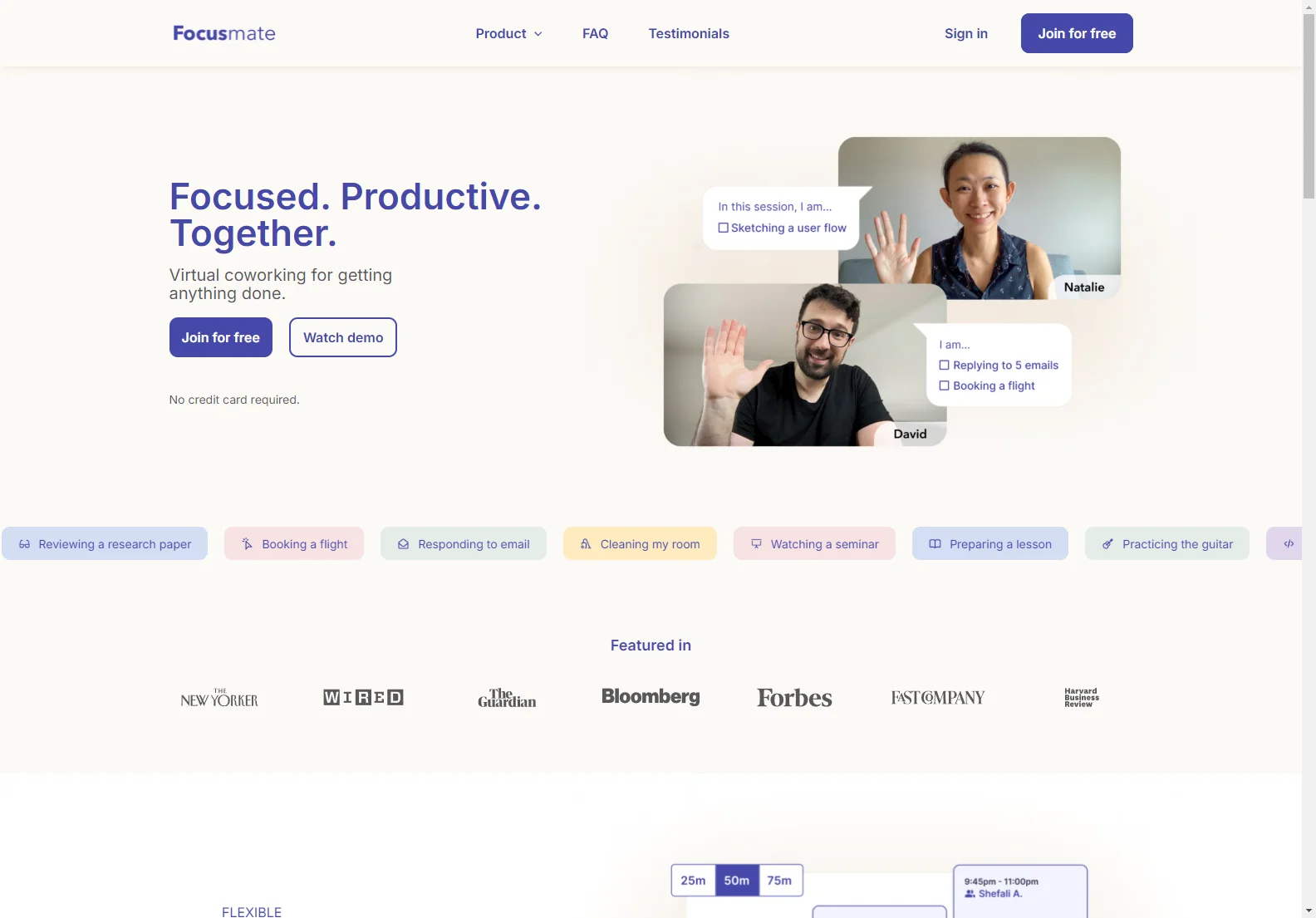 Focusmate: Boost Your Productivity with Virtual Coworking