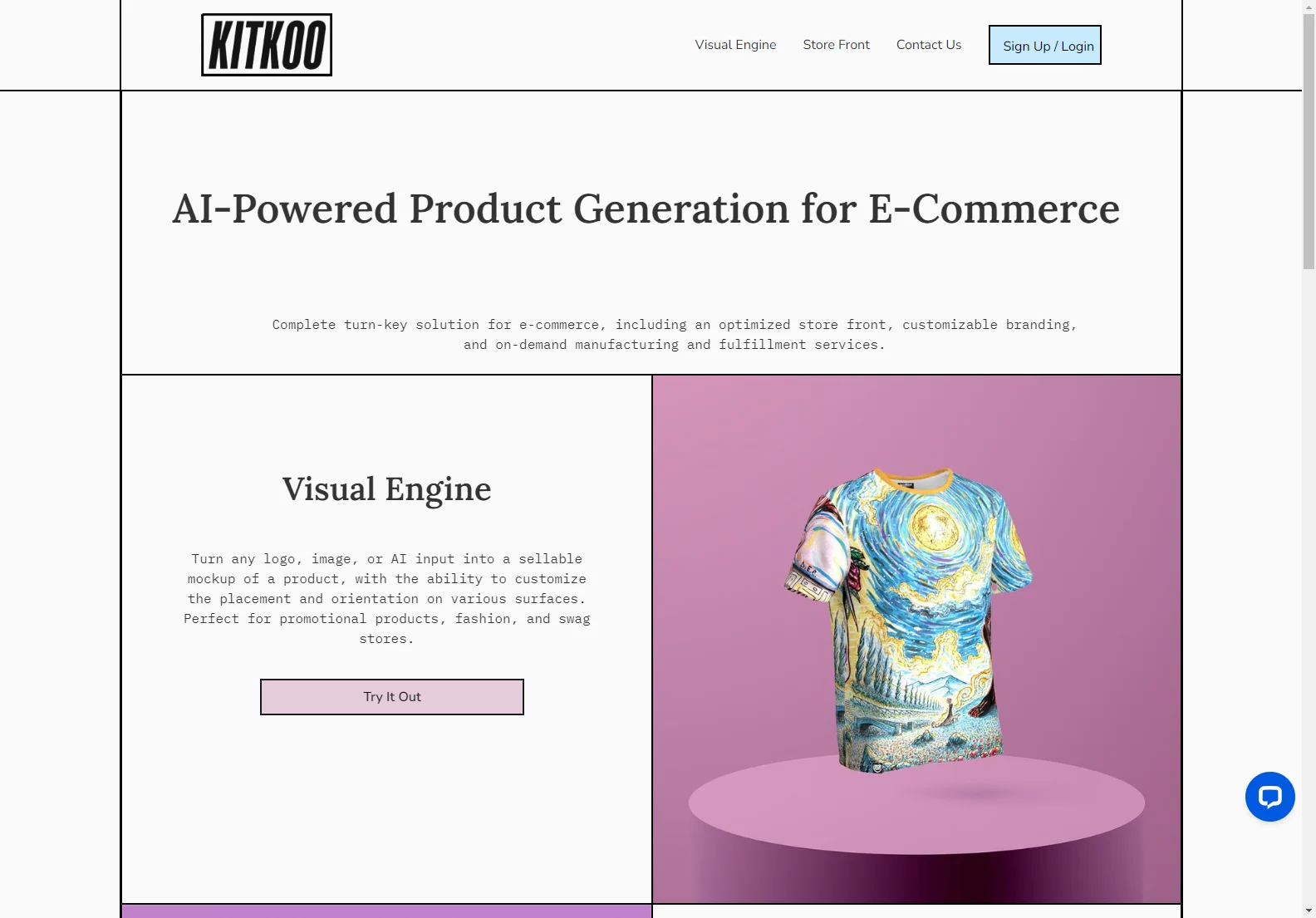 Visual Engine: AI-Powered On-Demand Product Creation and E-commerce Solutions