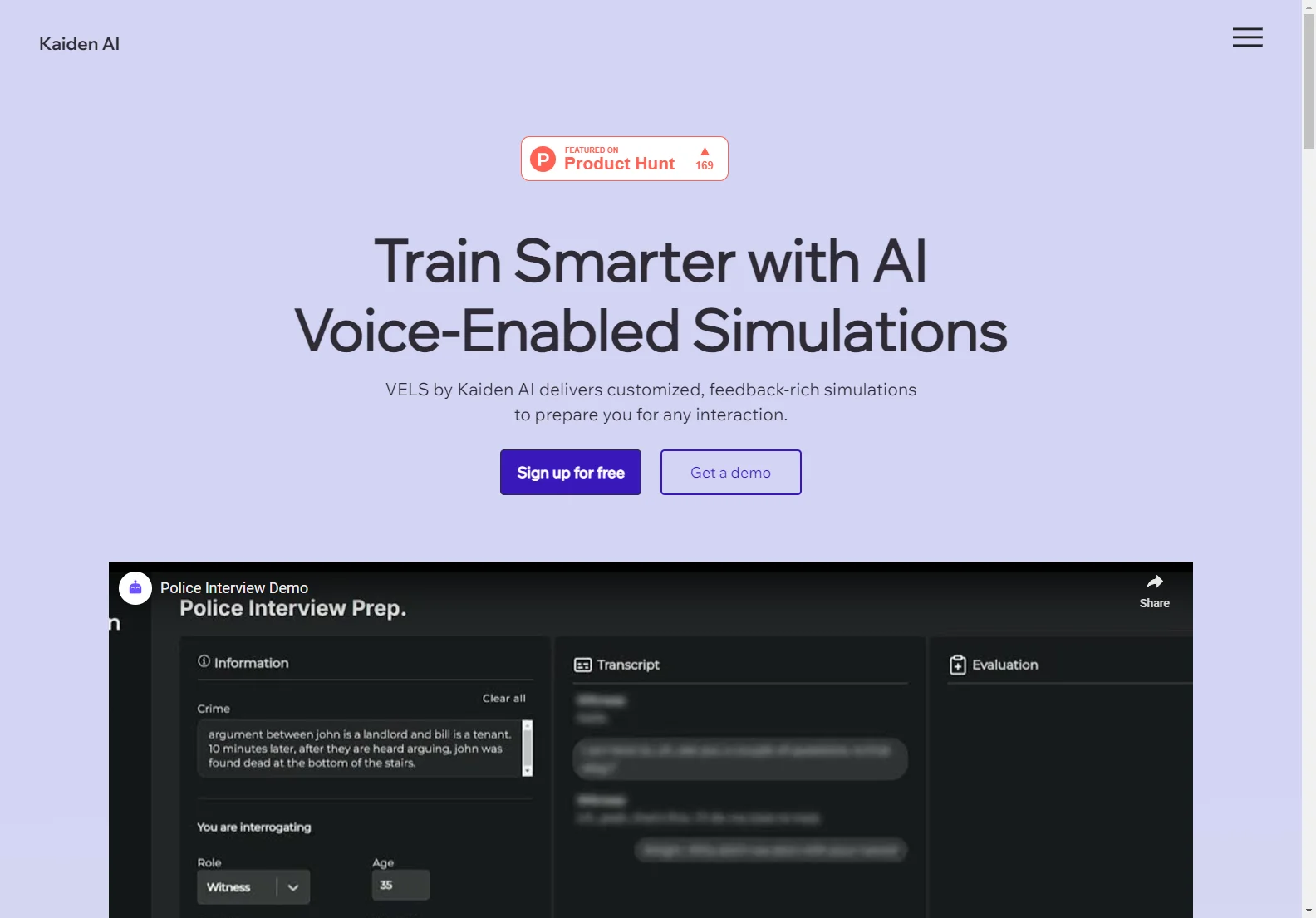 Kaiden AI: Revolutionizing Training with AI-Powered Simulations