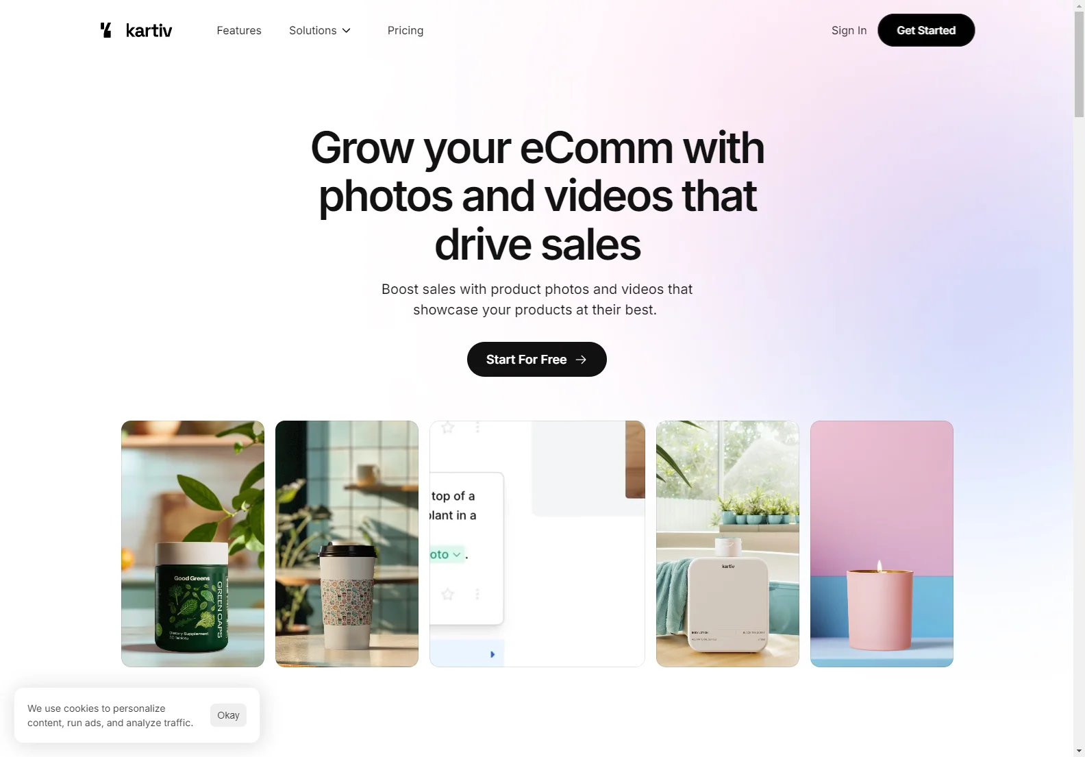 Kartiv: AI-Powered Visual Content for eCommerce - Boost Sales with Automated Photos & Videos