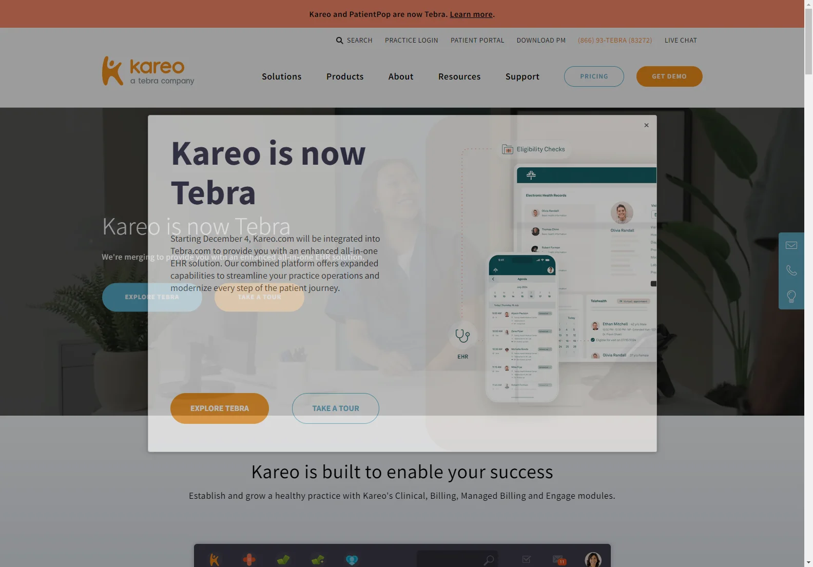 Tebra: All-in-One Healthcare Operating System for Independent Practices