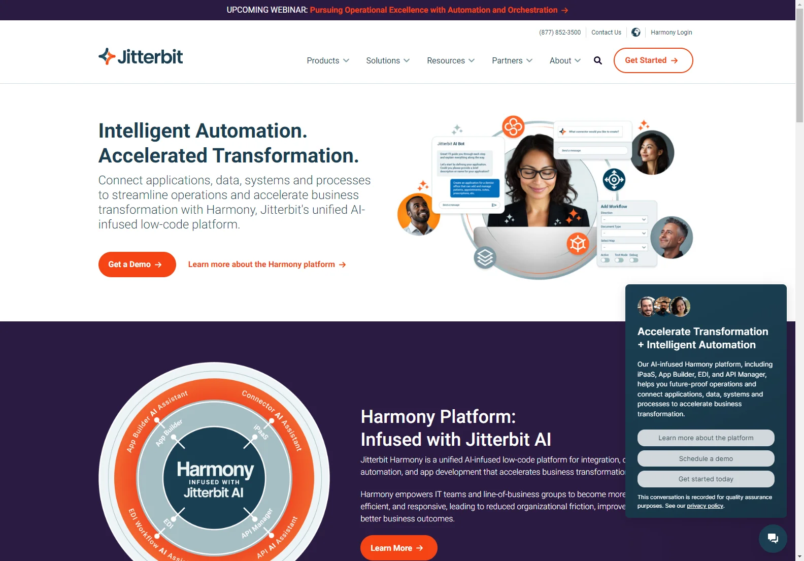 Jitterbit Harmony: AI-Powered Enterprise Automation & Integration Platform