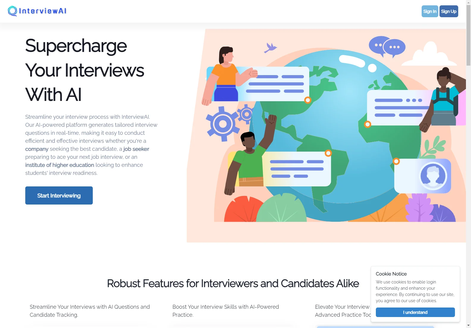 InterviewAI: AI-Powered Interview Platform for Efficient Hiring