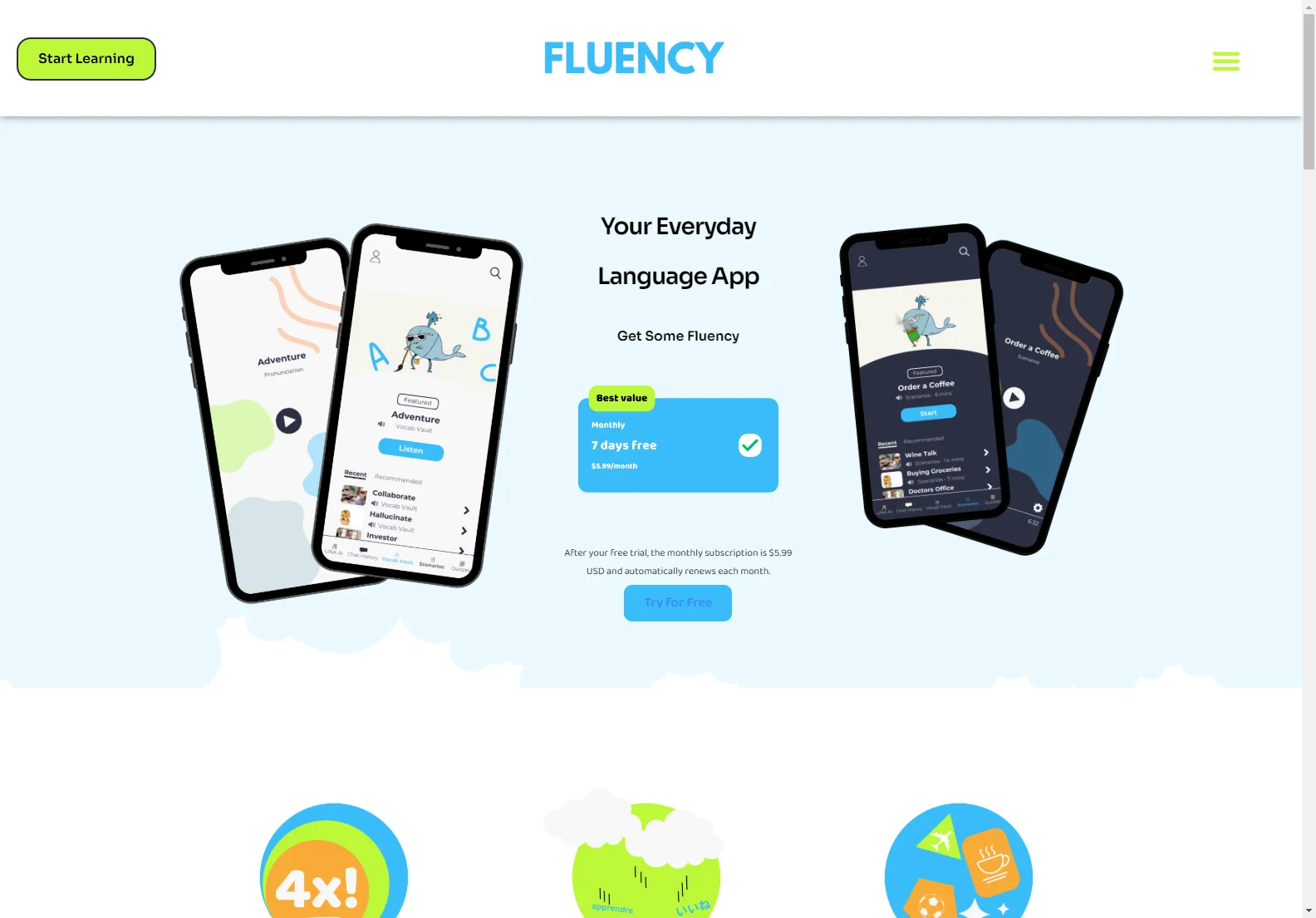 Fluency: AI-Powered Language Learning App for Faster Fluency