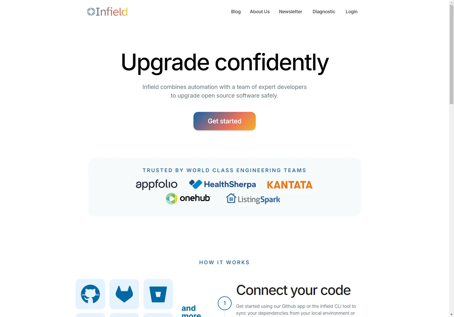 Infield: Automate Open Source Software Upgrades Safely and Efficiently