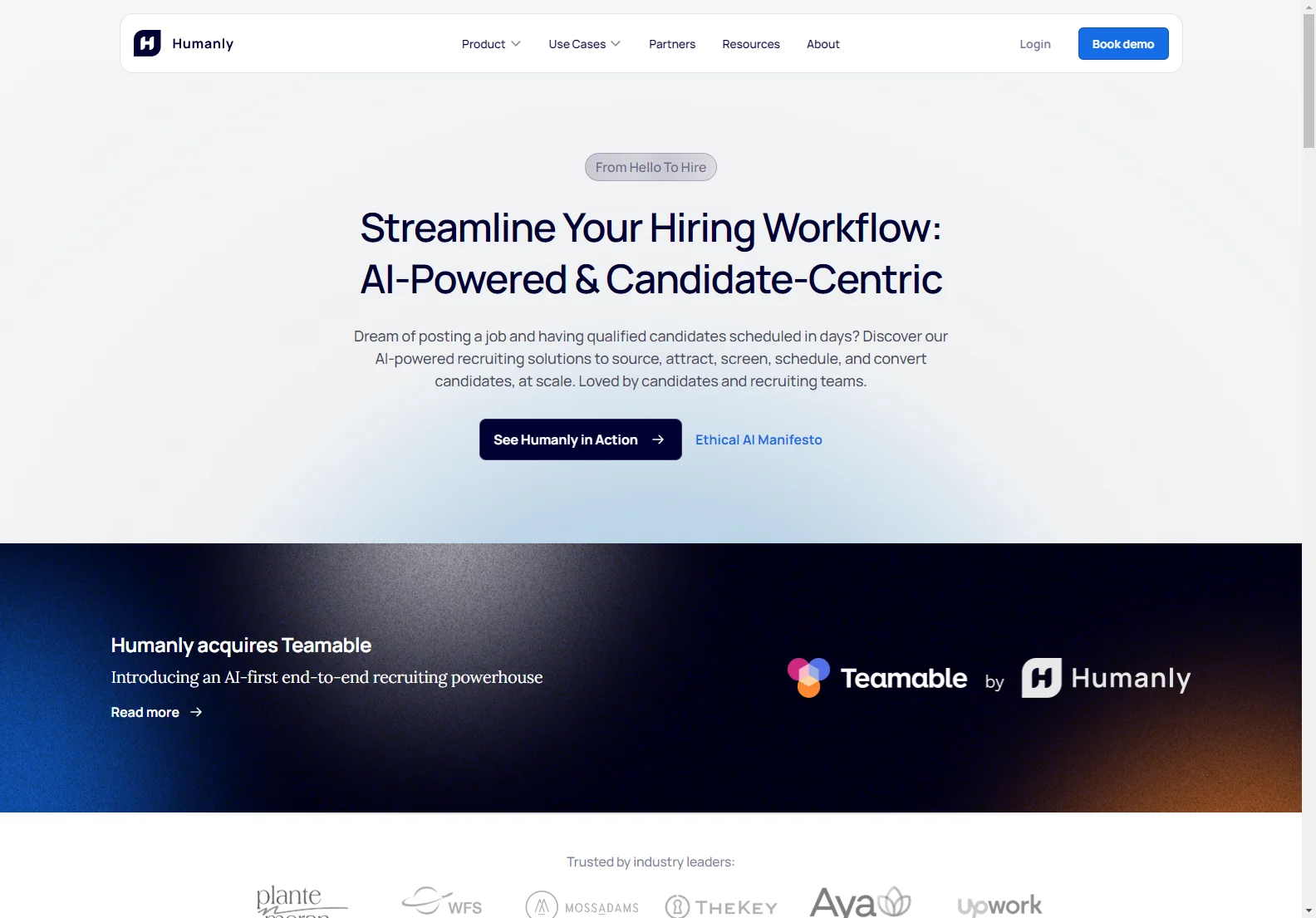 Humanly: AI-Powered Recruiting Platform for Faster, Better Hiring