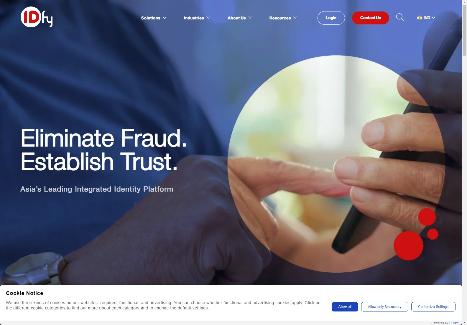 IDfy: Asia's Leading Integrated Identity Platform for KYC, Fraud Prevention, and Risk Management