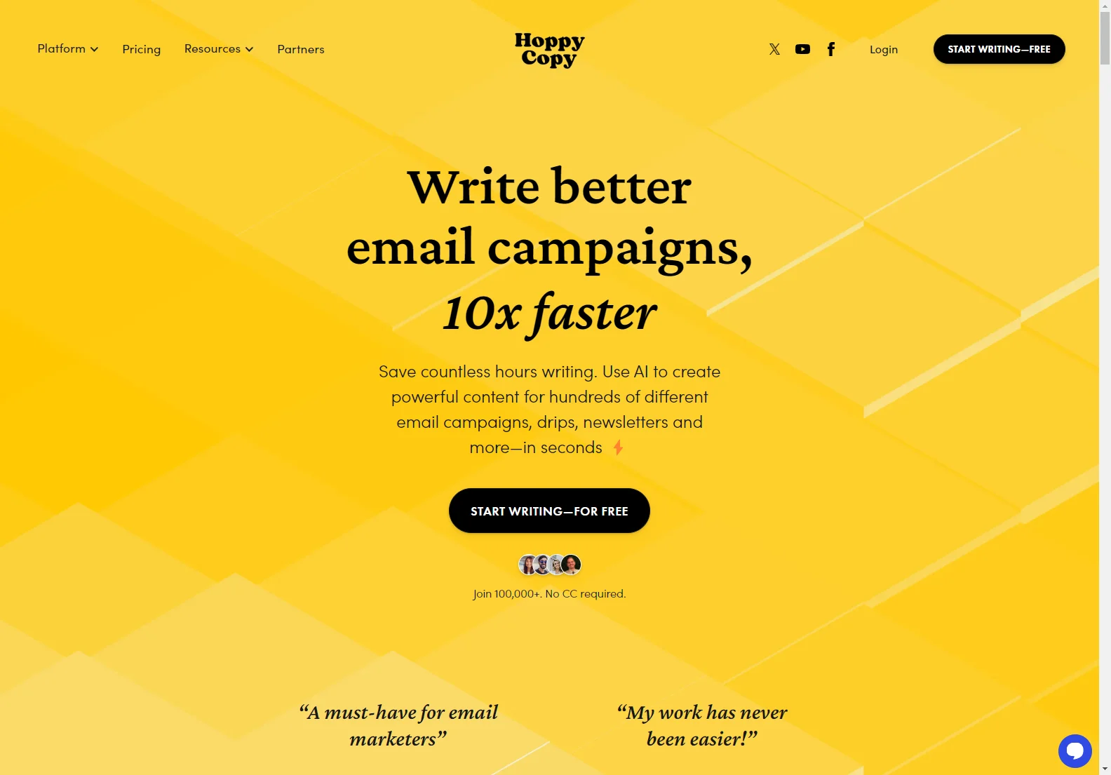 Hoppy Copy: AI-Powered Email Marketing Platform for High-Converting Campaigns