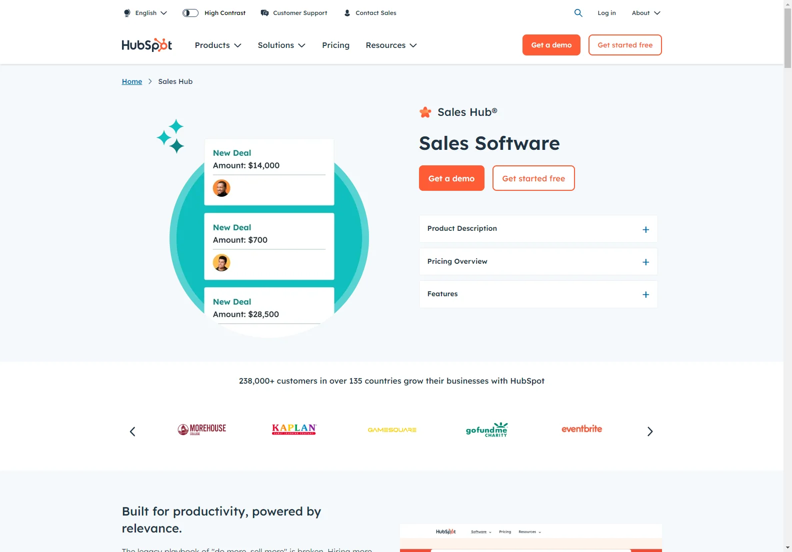 HubSpot Sales Hub: AI-Powered Sales Software for Growth