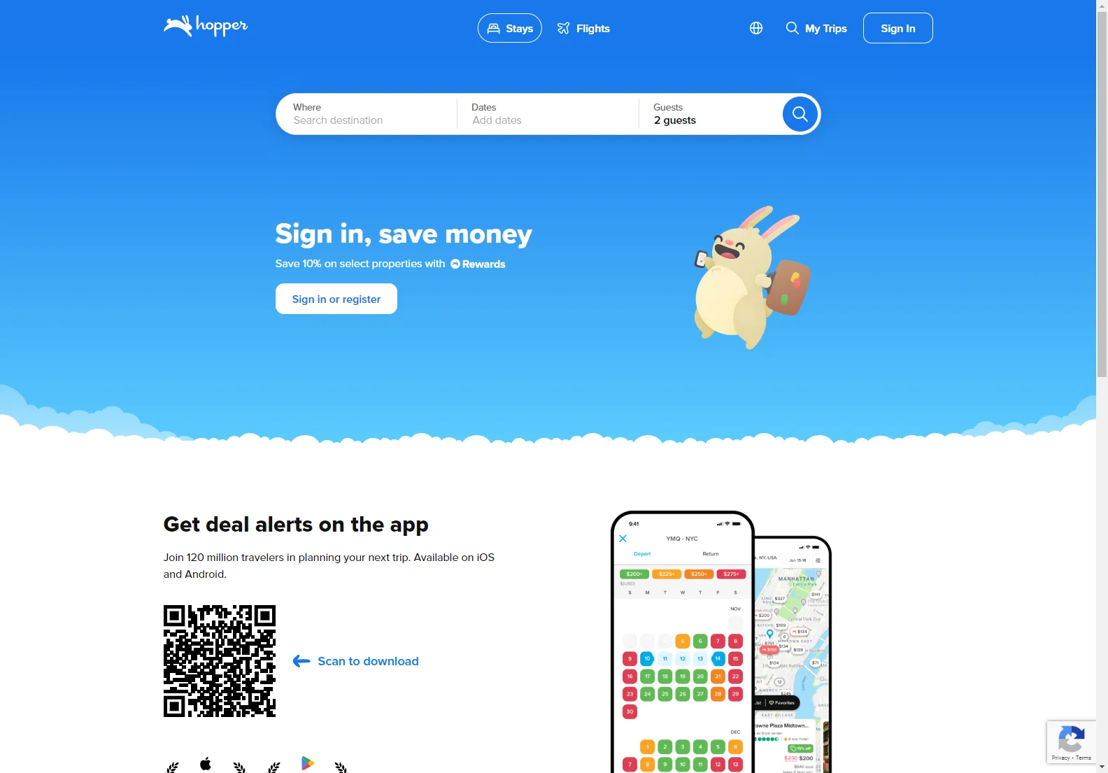 Hopper: AI-Powered Travel Booking App for Best Flight & Hotel Deals