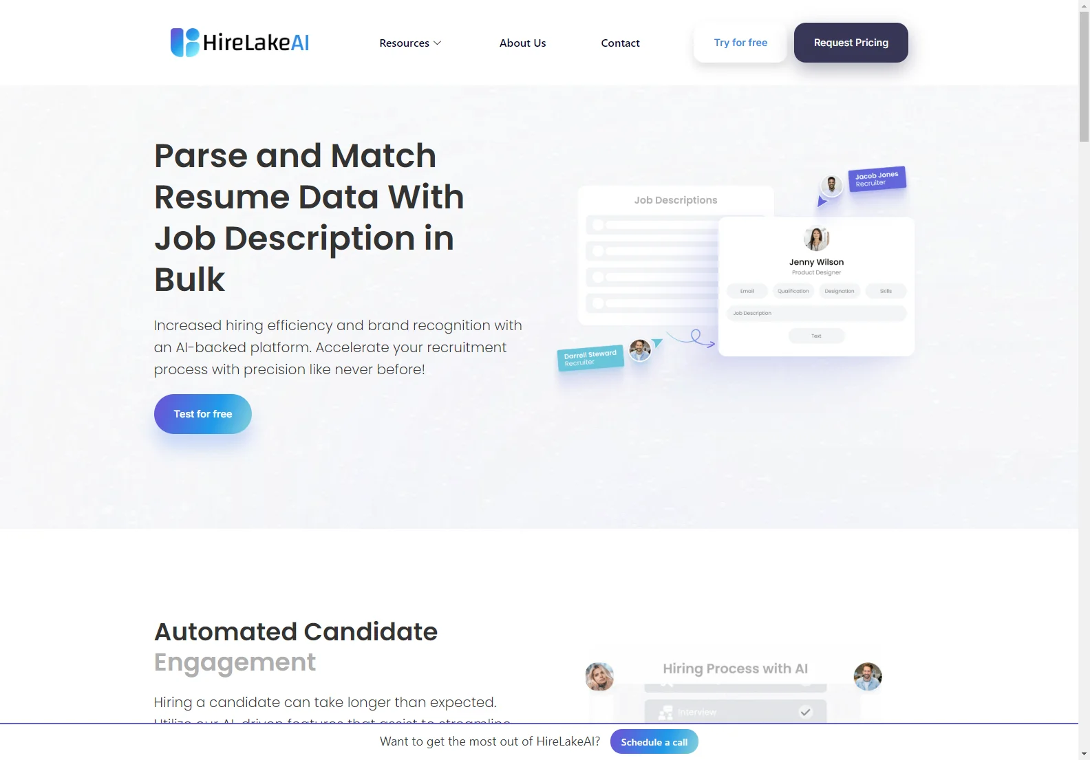 HireLakeAI: Streamline Your Hiring Process with AI