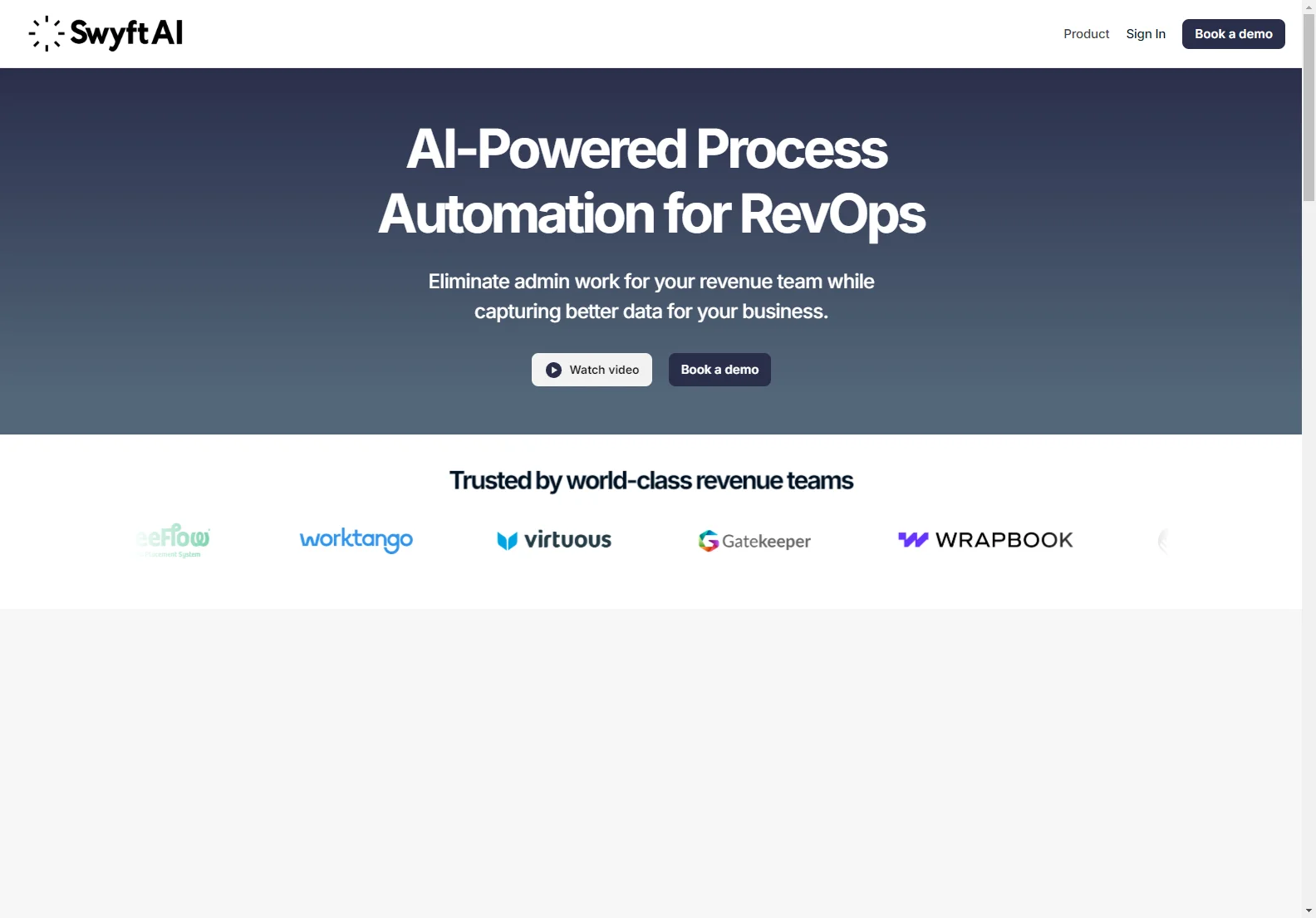 Swyft AI: AI-Powered Process Automation for RevOps