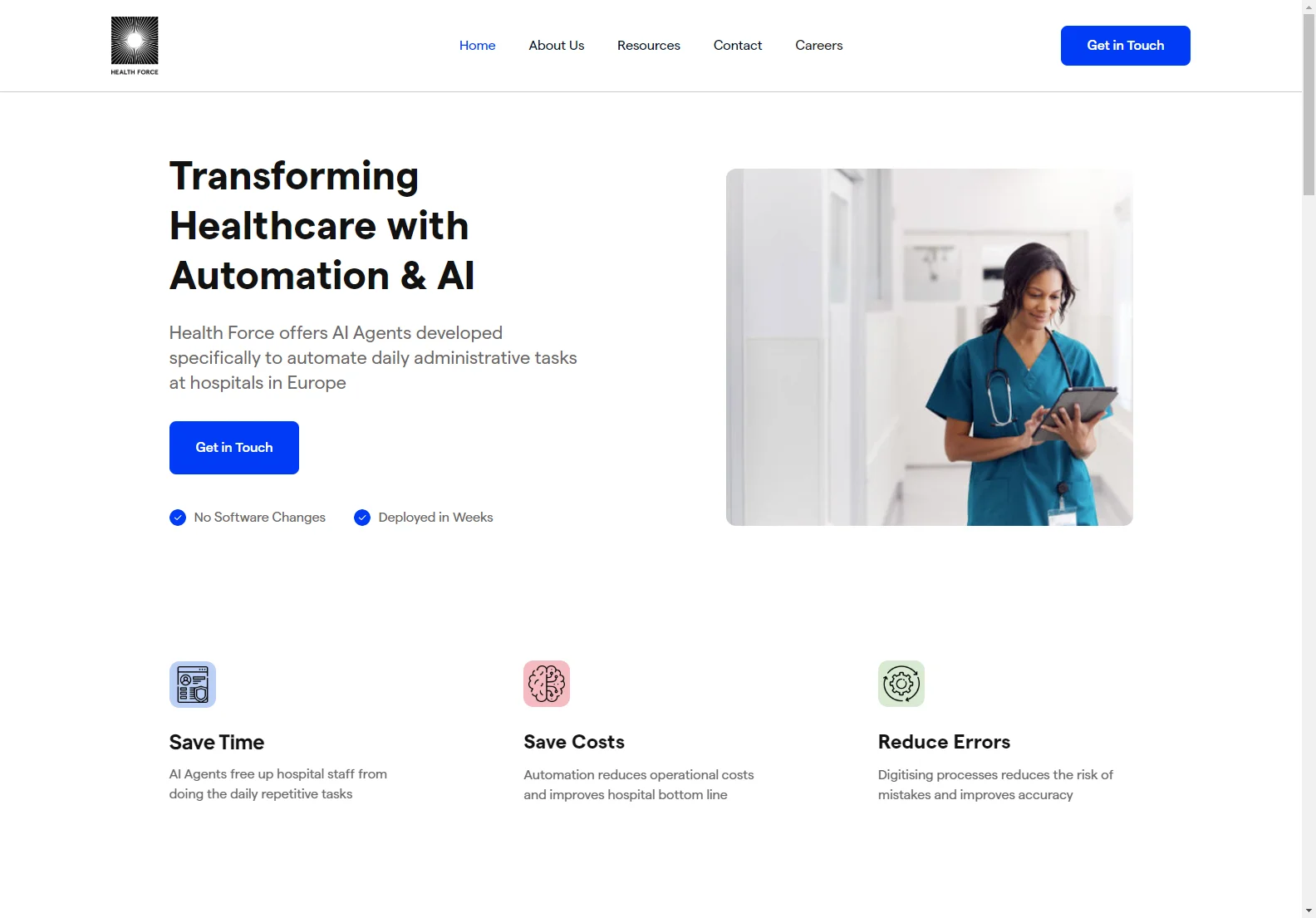 Health Force AI Agents: Streamlining Hospital Operations with AI