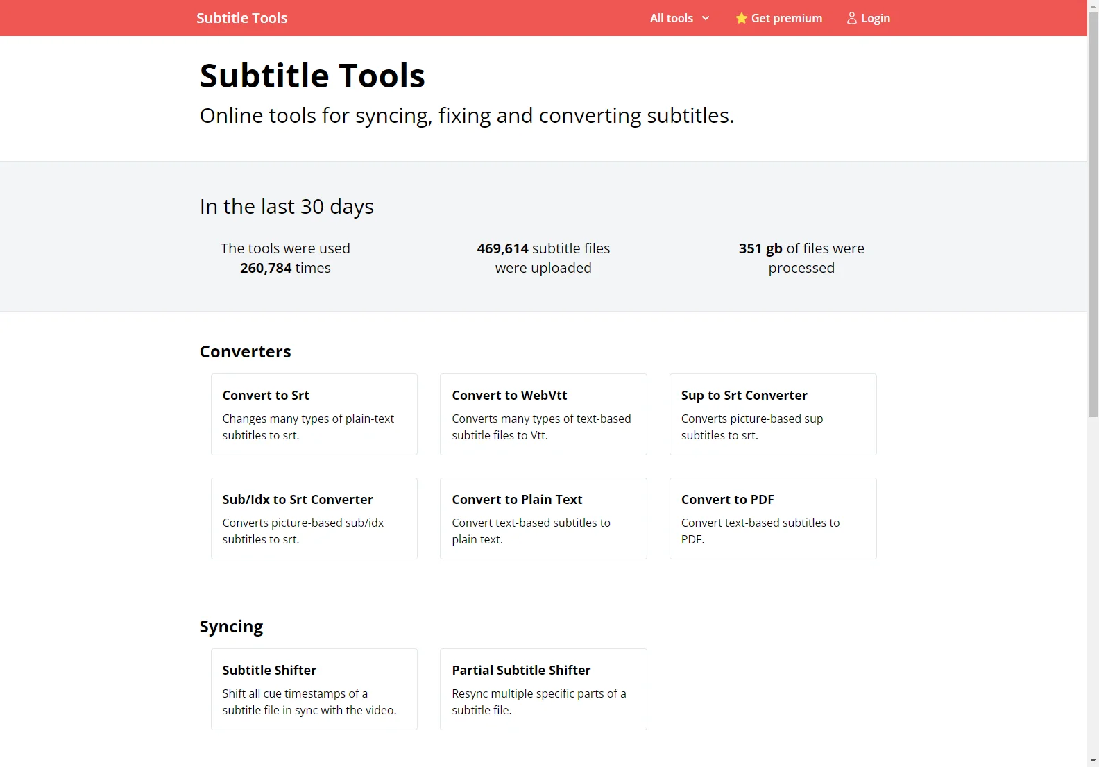 Subtitle Tools: Online Subtitle Converter, Fixer & Syncer