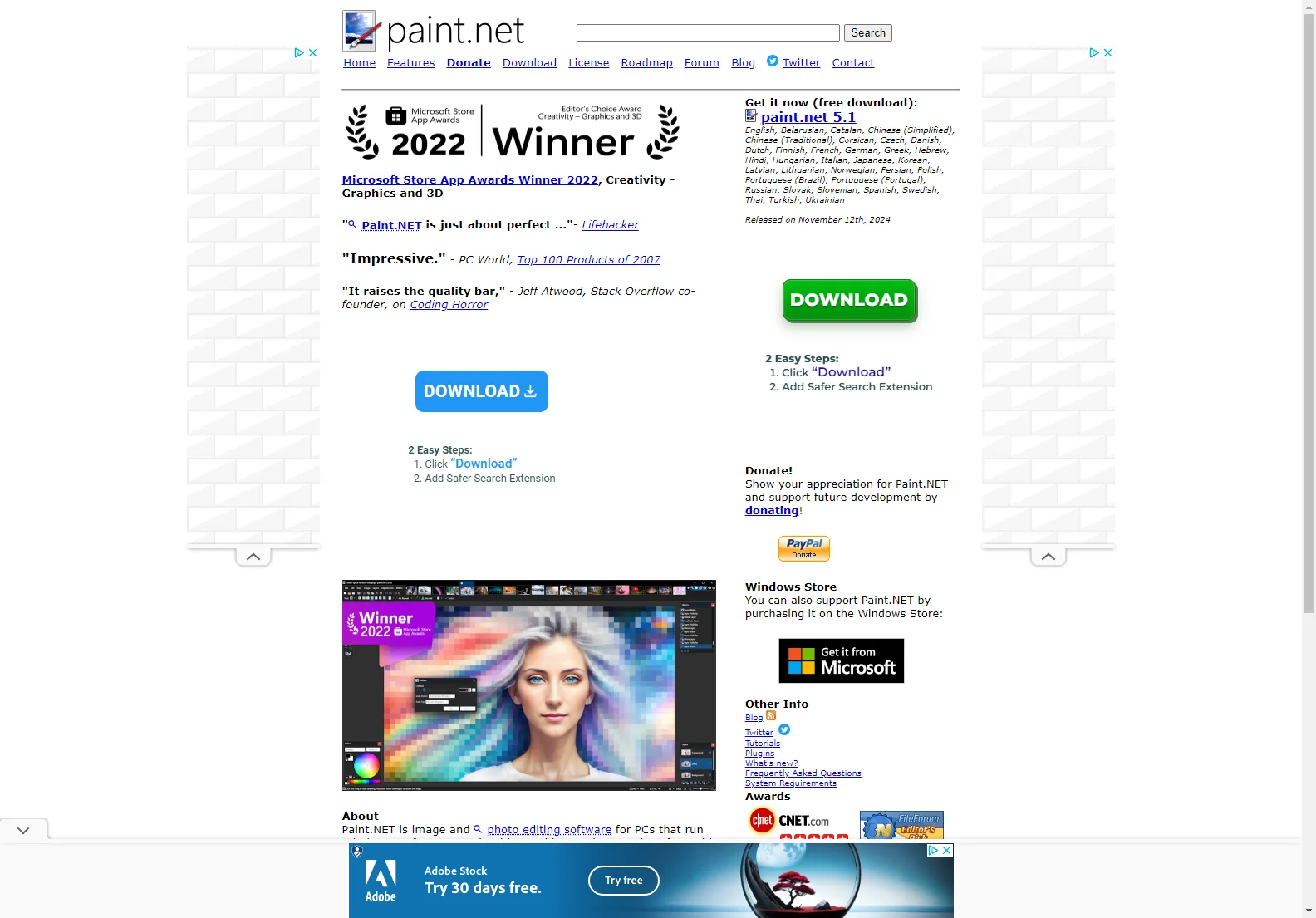 Paint.NET: Free Image & Photo Editing Software for Windows