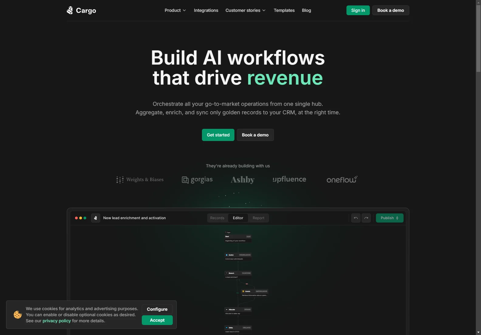 Cargo: AI-Powered Platform for Streamlined Go-to-Market Operations