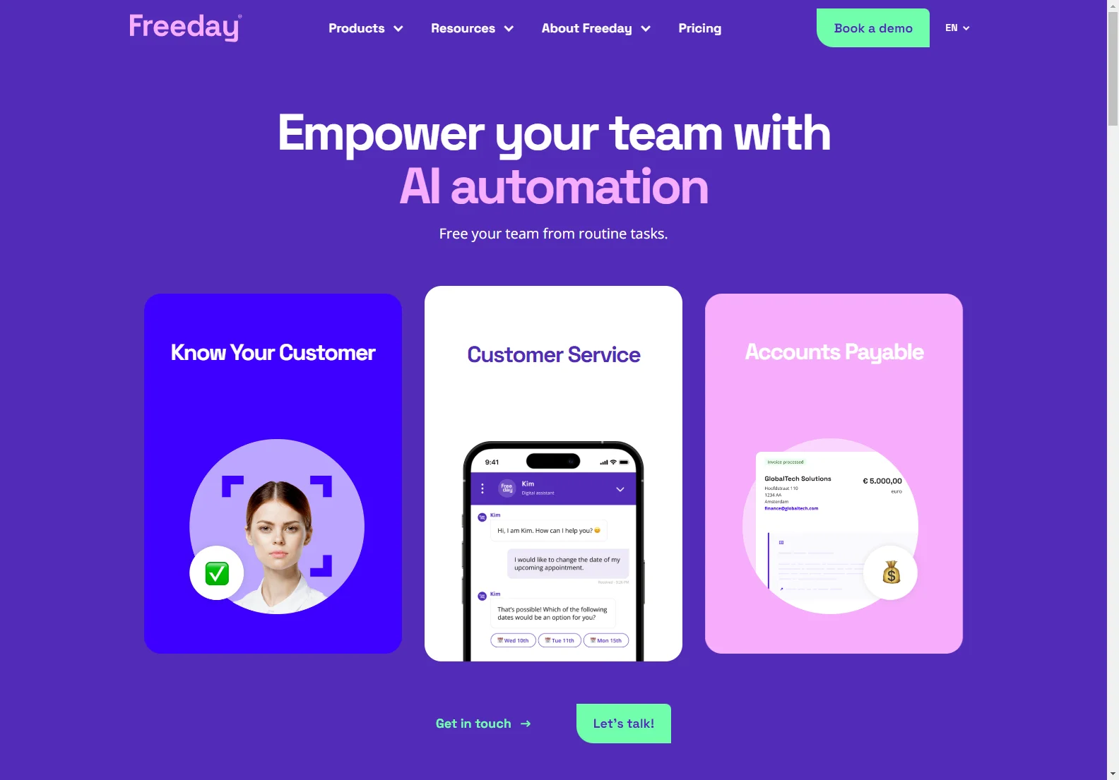 Freeday AI: Revolutionizing Workflows with AI-Powered Digital Employees