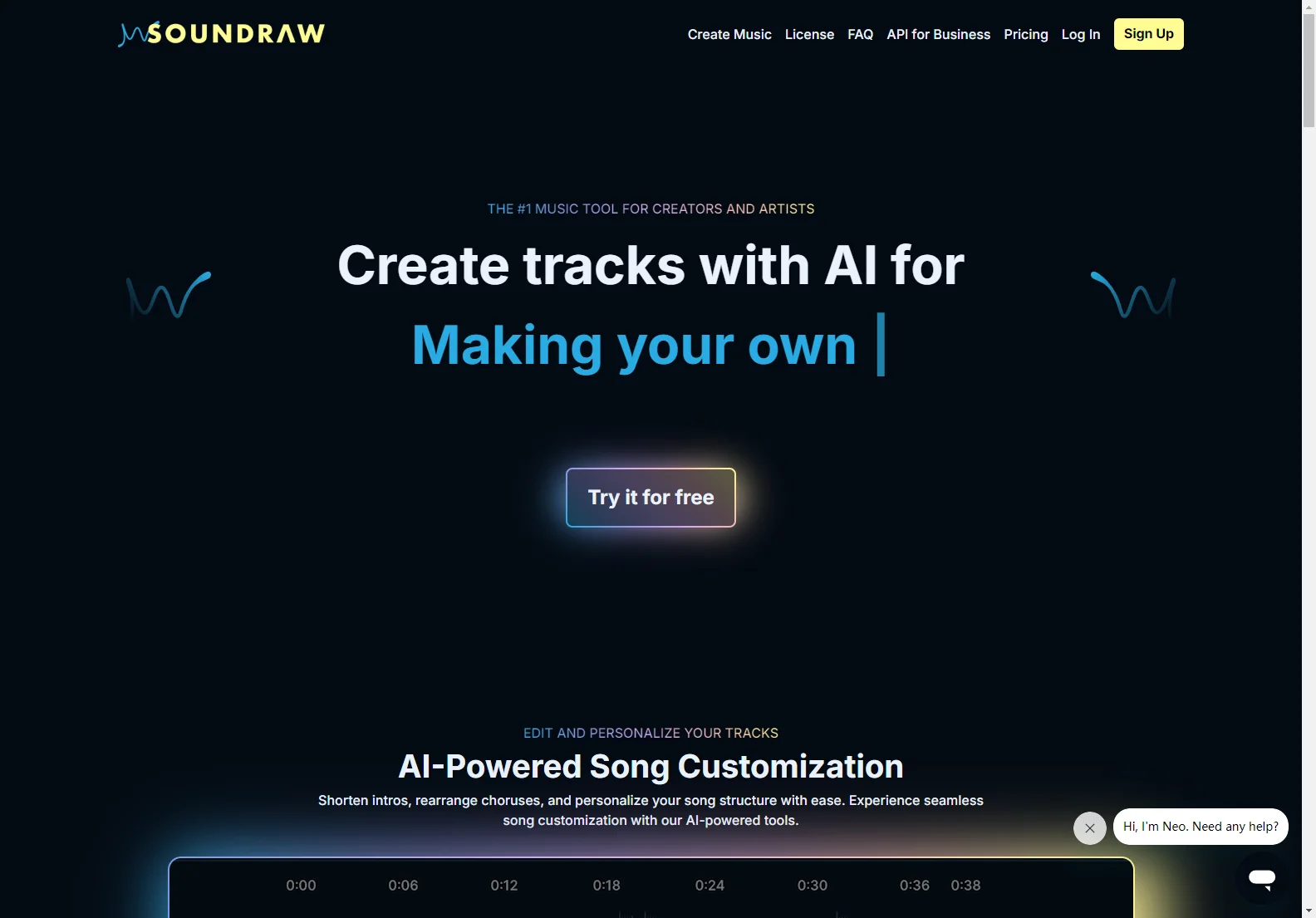 SOUNDRAW: AI Music Generator for Royalty-Free Tracks & Easy Customization