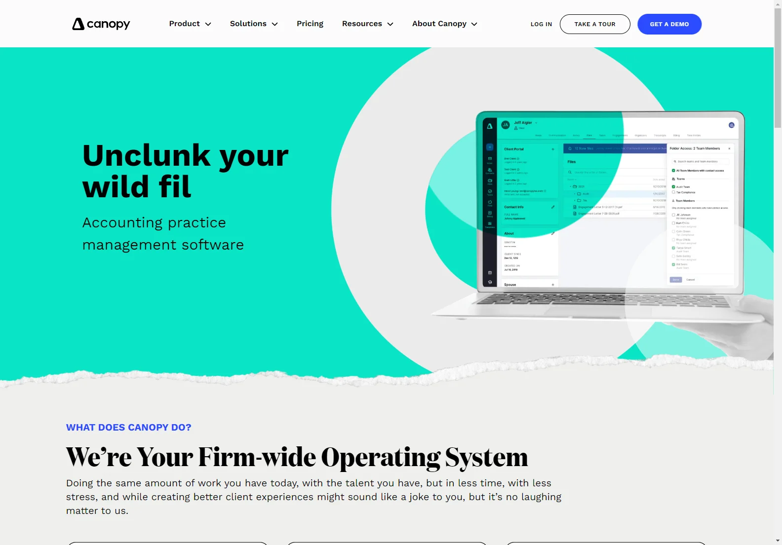 Canopy: AI-Powered Practice Management Software for Accounting Firms