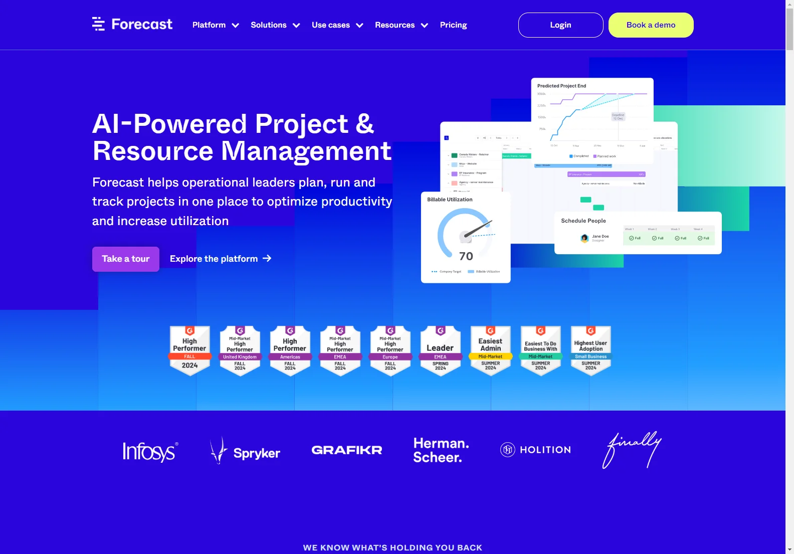 Forecast: AI-Powered Project & Resource Management Platform