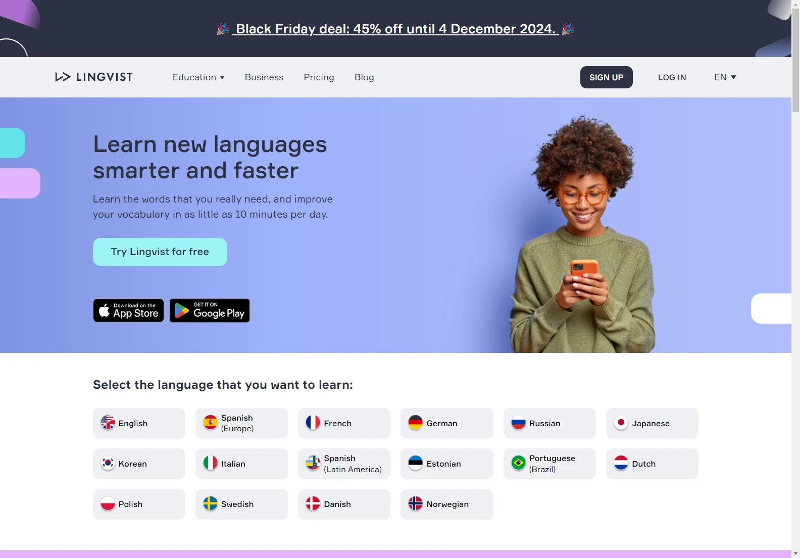 Learn Languages Faster with Lingvist: AI-Powered Language Learning