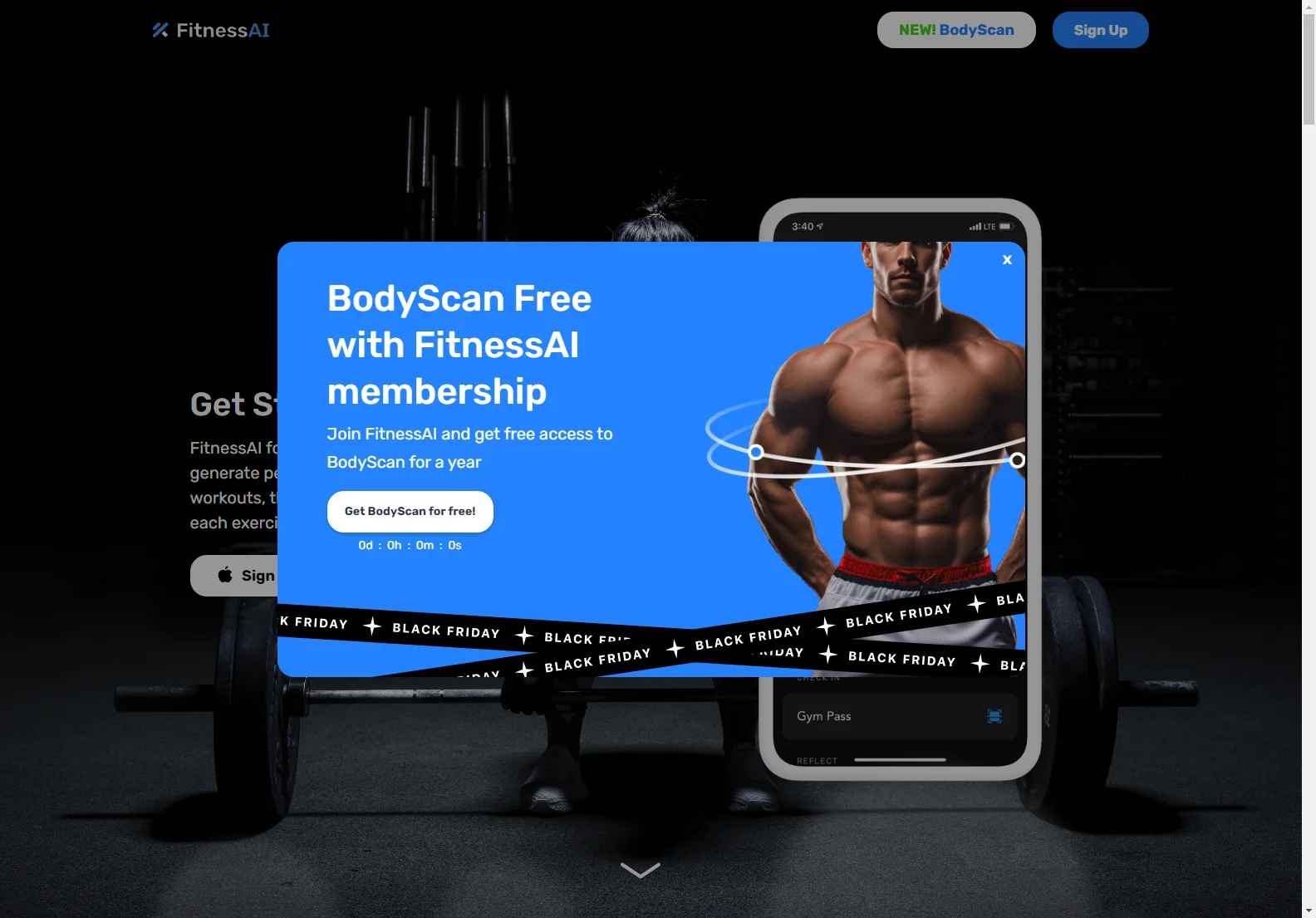 FitnessAI: Personalized AI Workouts for iPhone - Get Stronger, Faster