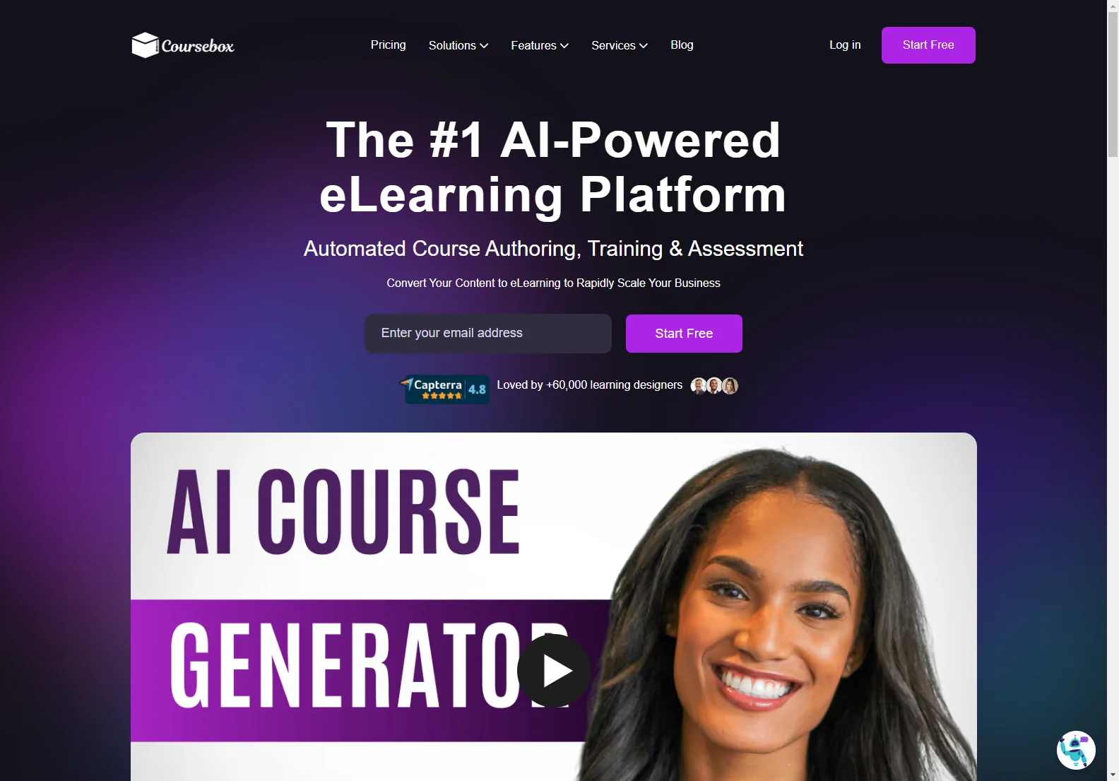 Coursebox: AI-Powered eLearning Platform for Scalable Training