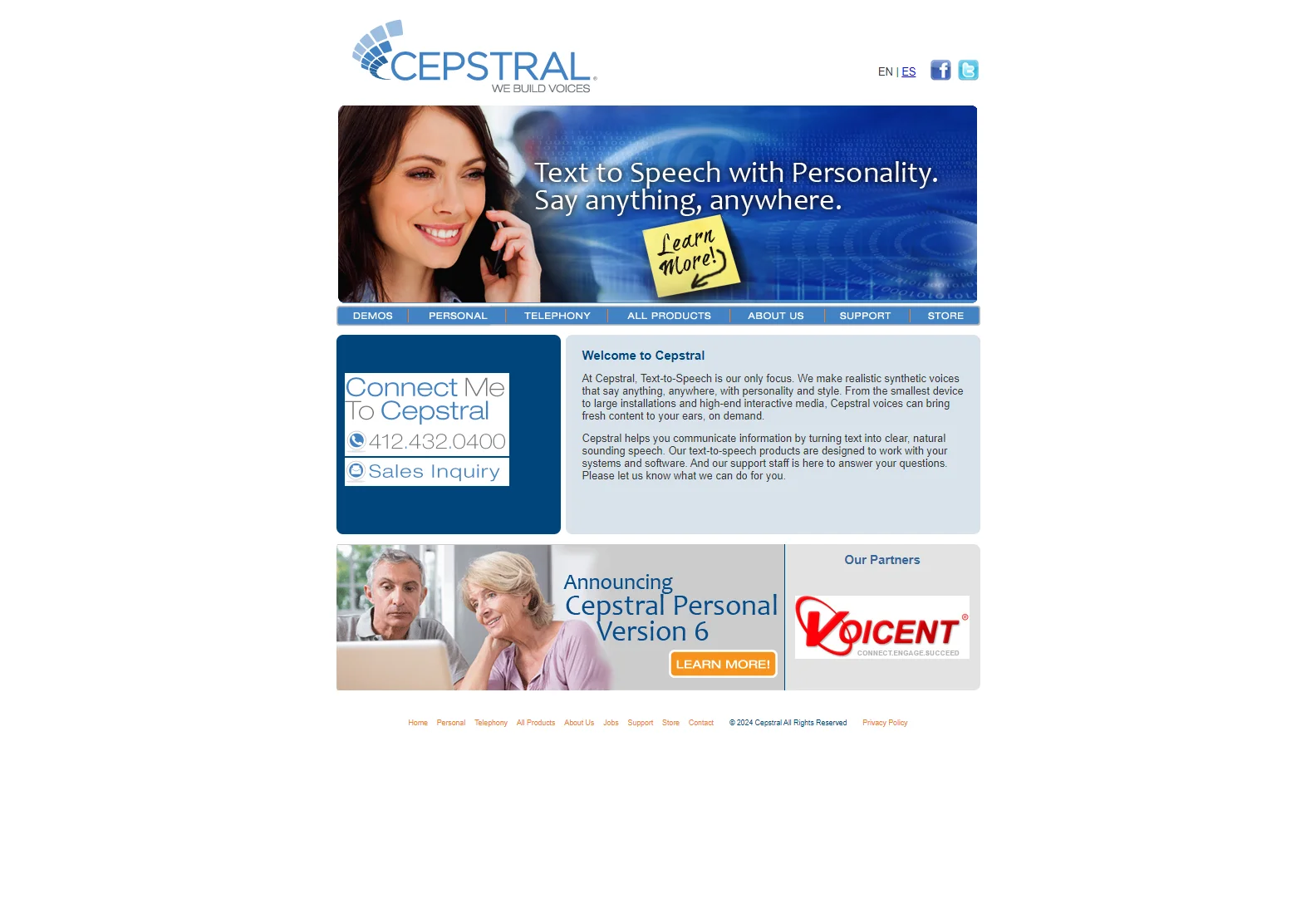 Cepstral: Realistic Text-to-Speech Technology for Natural-Sounding Voices