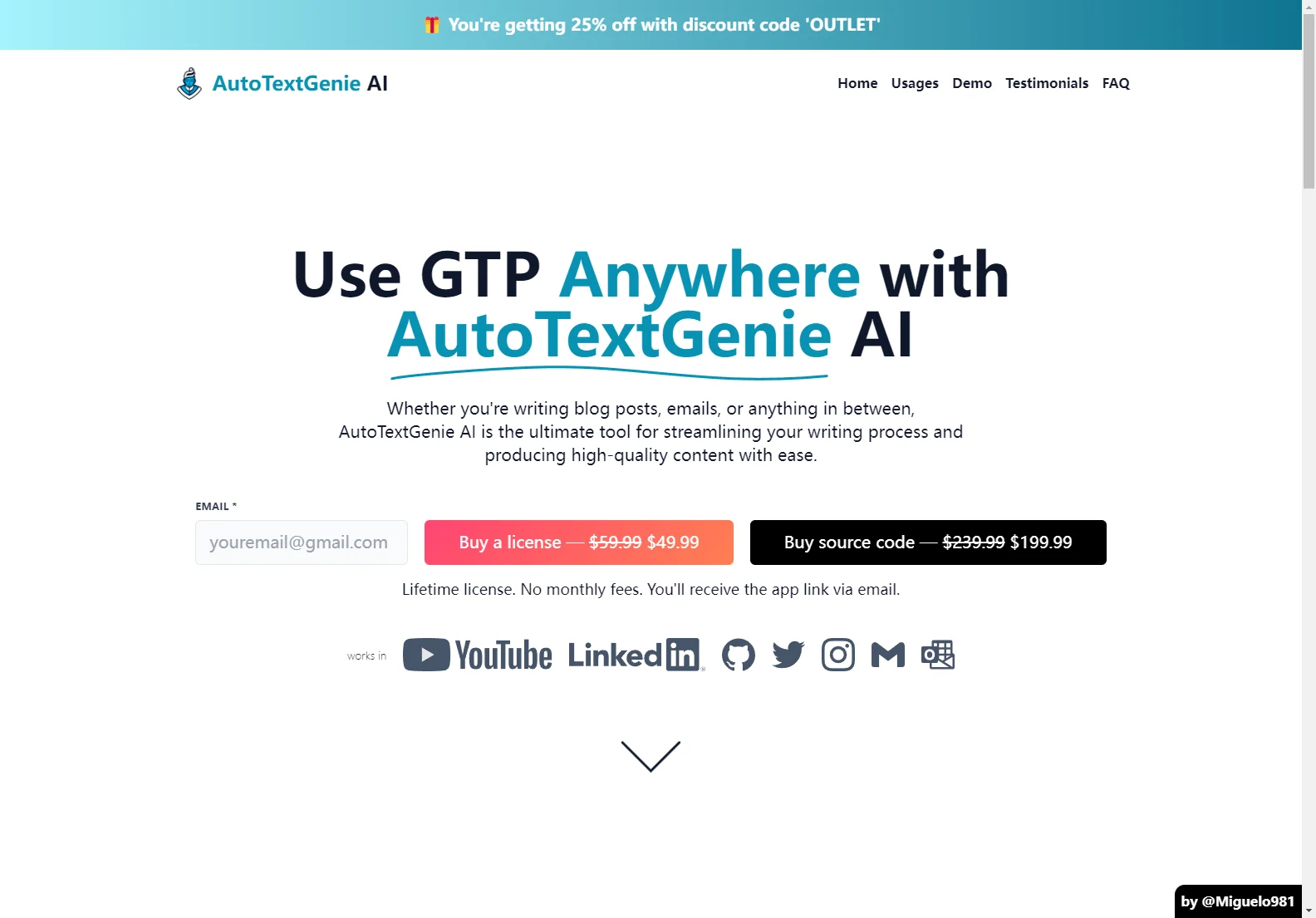 AutoTextGenie AI: Streamline Your Writing with AI-Powered Assistance