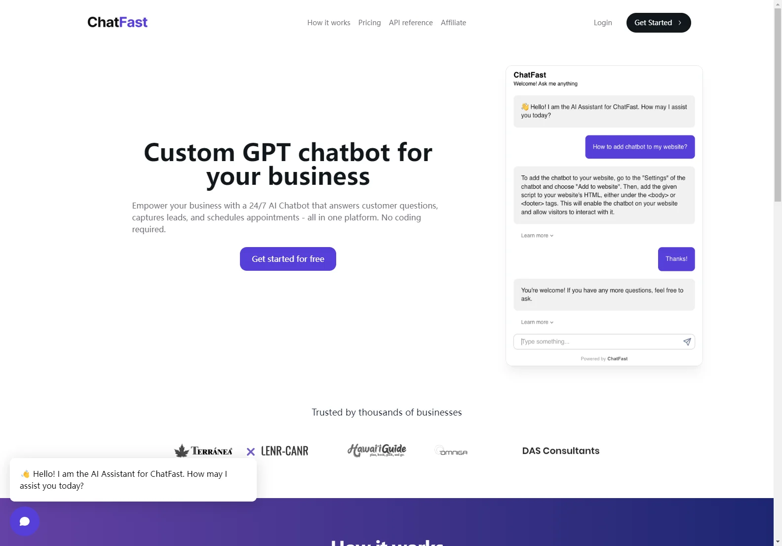 ChatFast: Your 24/7 AI-Powered Chatbot for Business Growth