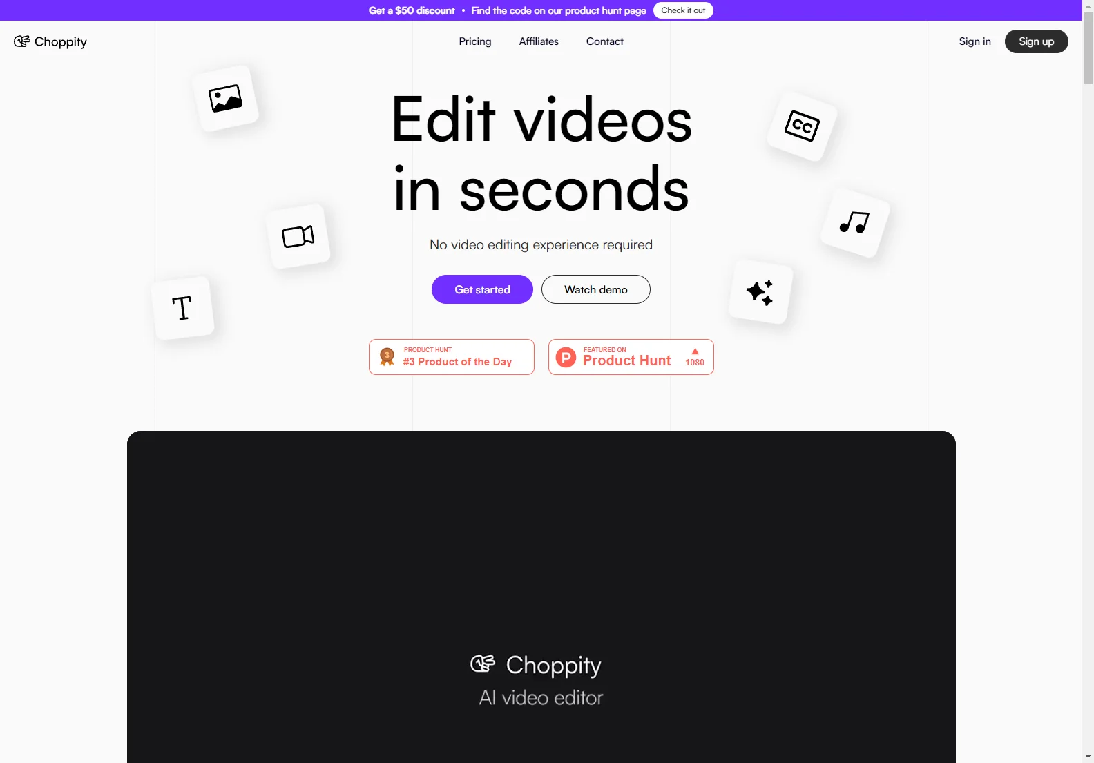 Choppity: AI-Powered Video Editing Made Easy