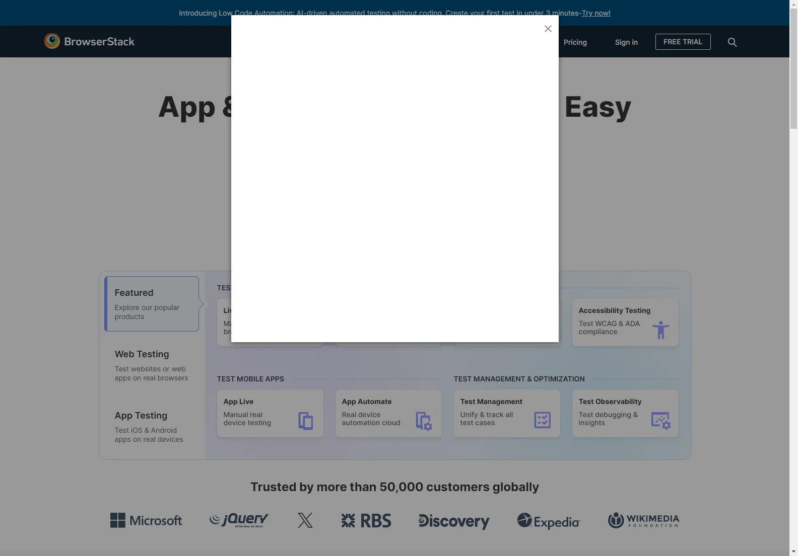 BrowserStack: Reliable App & Cross Browser Testing Platform