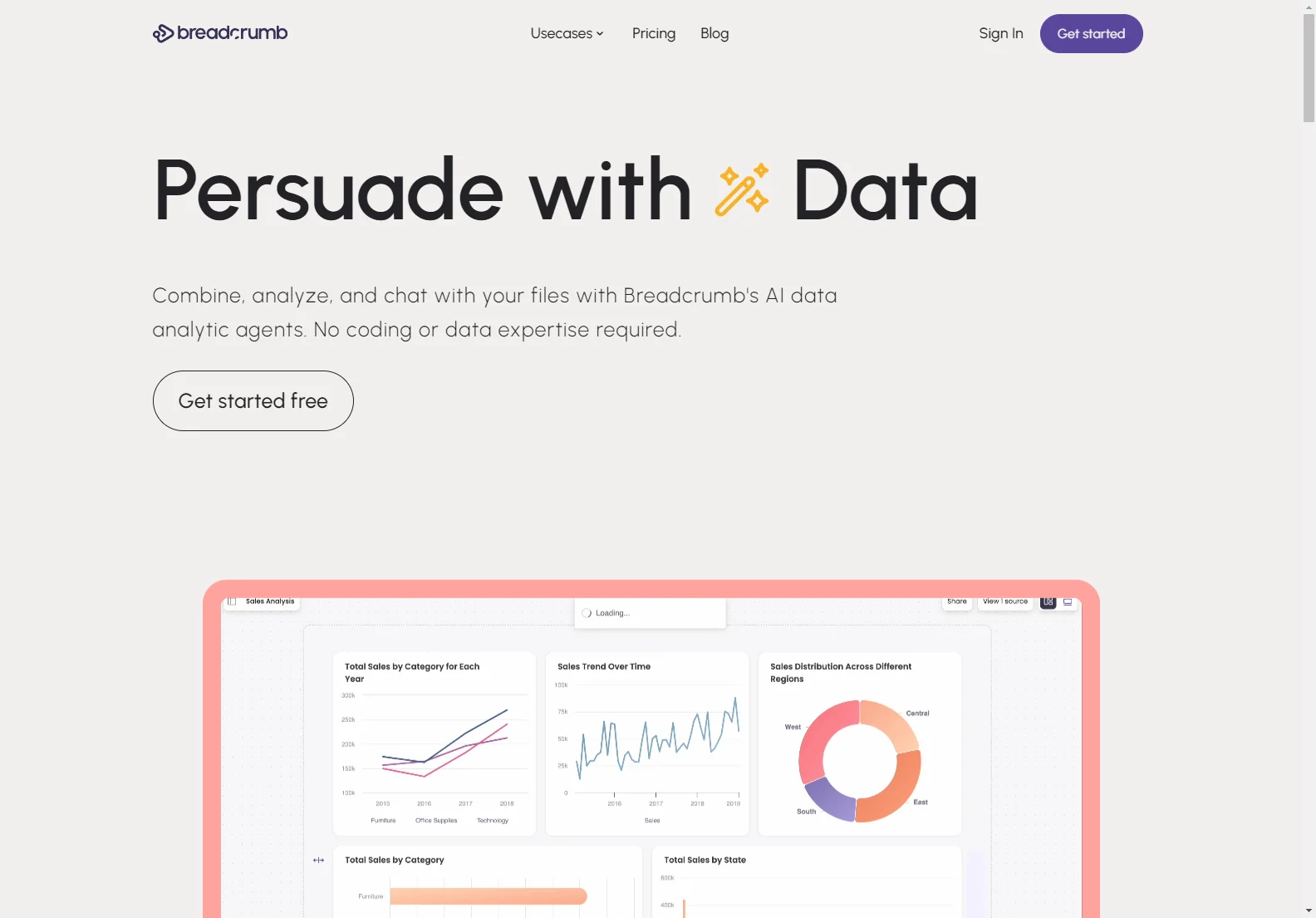 Breadcrumb.ai: AI-Powered Data Analytics for Seamless Collaboration