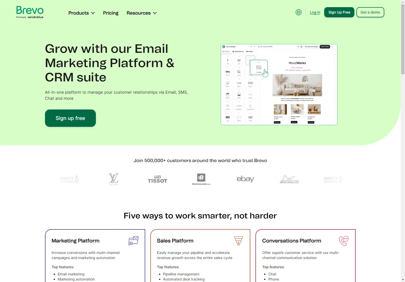 Brevo (ex Sendinblue): All-in-One Email Marketing, Automation & CRM Platform