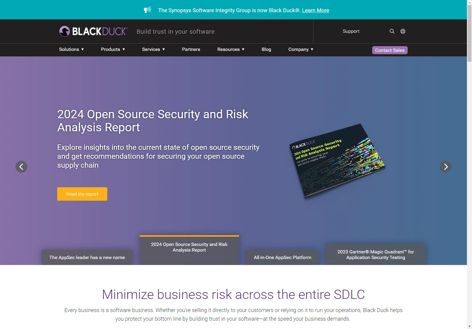 Black Duck®: Secure Your Software Supply Chain with Leading AppSec Solutions