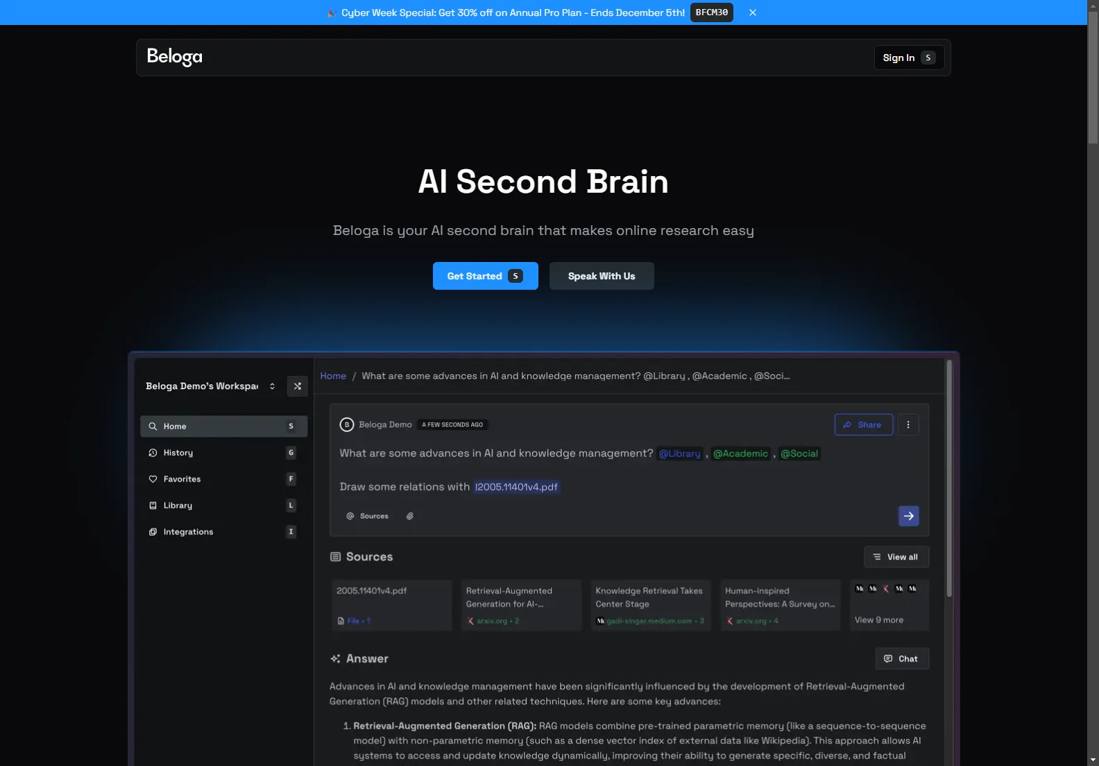 Beloga: Your AI-Powered Second Brain for Effortless Online Research