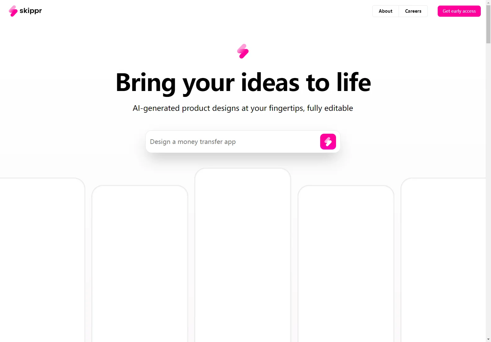 Skippr: AI-Powered Design Tool for Unlimited Layouts and Editable Designs