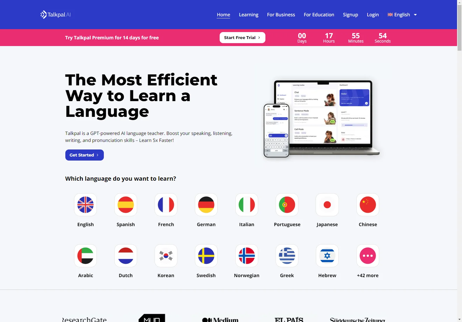 Talkpal: AI-Powered Language Teacher for Faster Learning