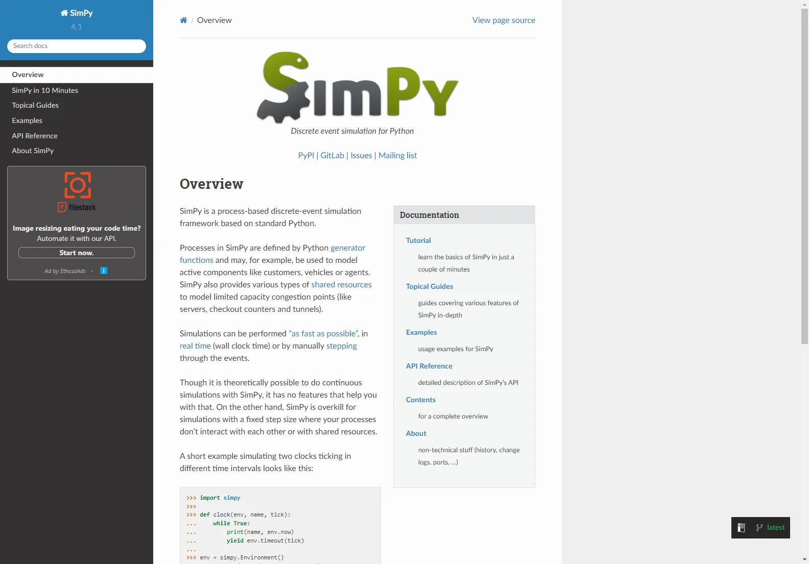 SimPy: A Powerful Python-Based Discrete-Event Simulation Framework